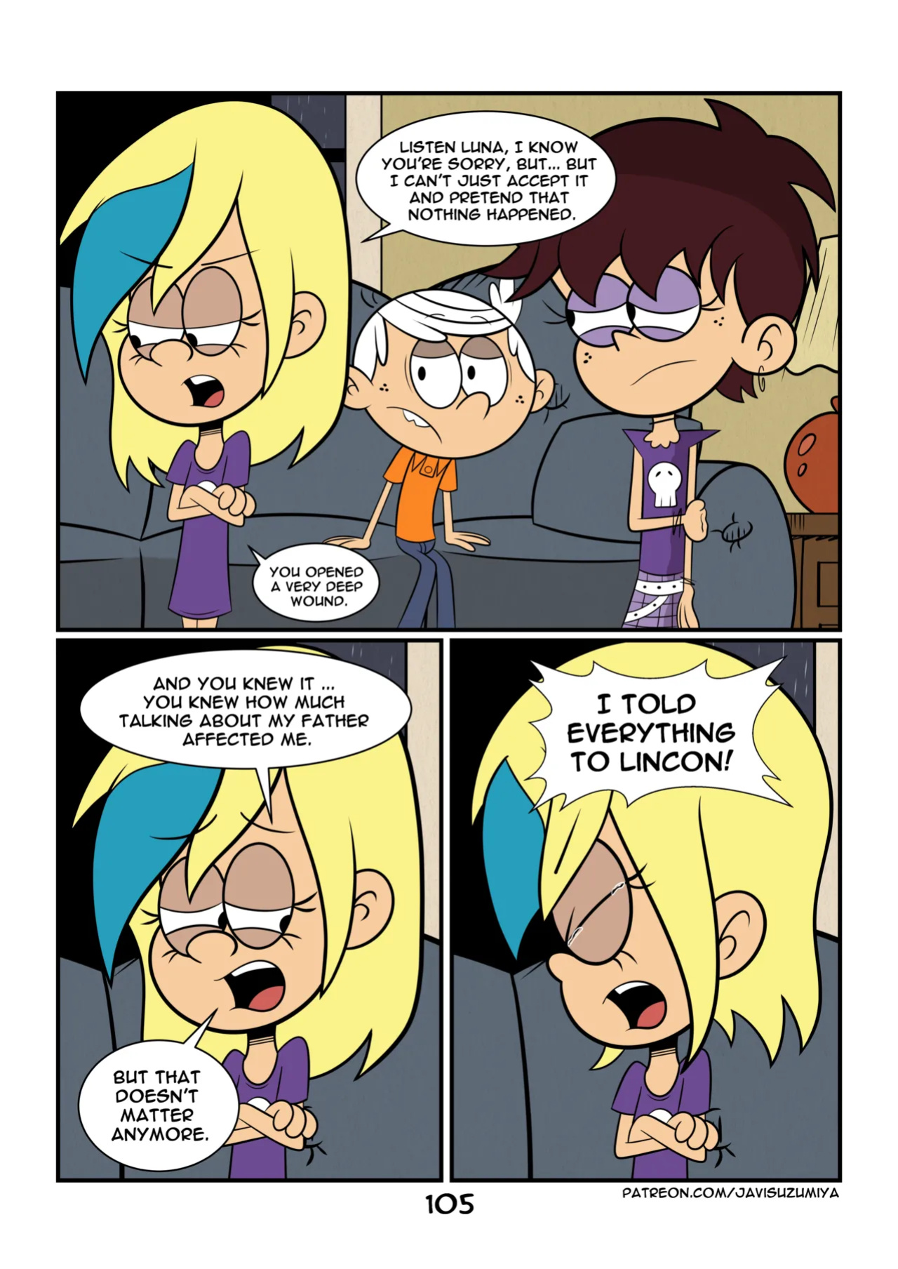 [JaviSuzumiya] It's (Not) Your Fault (The Loud House) + (Bonus H Scene)