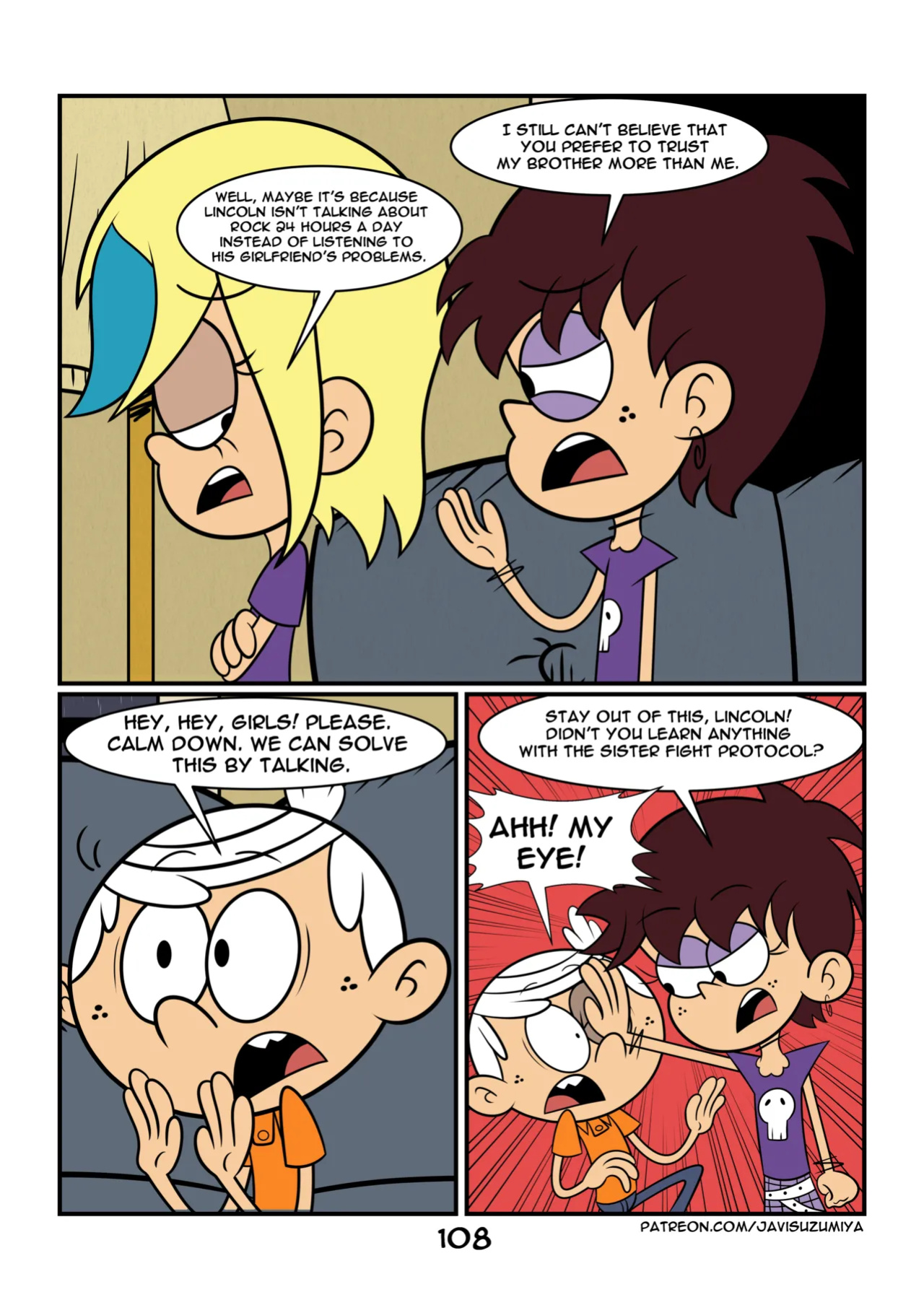 [JaviSuzumiya] It's (Not) Your Fault (The Loud House) + (Bonus H Scene)