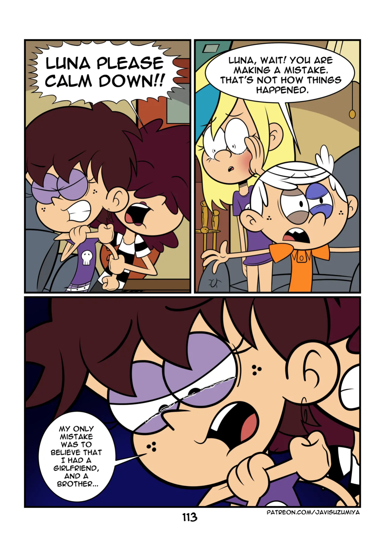 [JaviSuzumiya] It's (Not) Your Fault (The Loud House) + (Bonus H Scene)