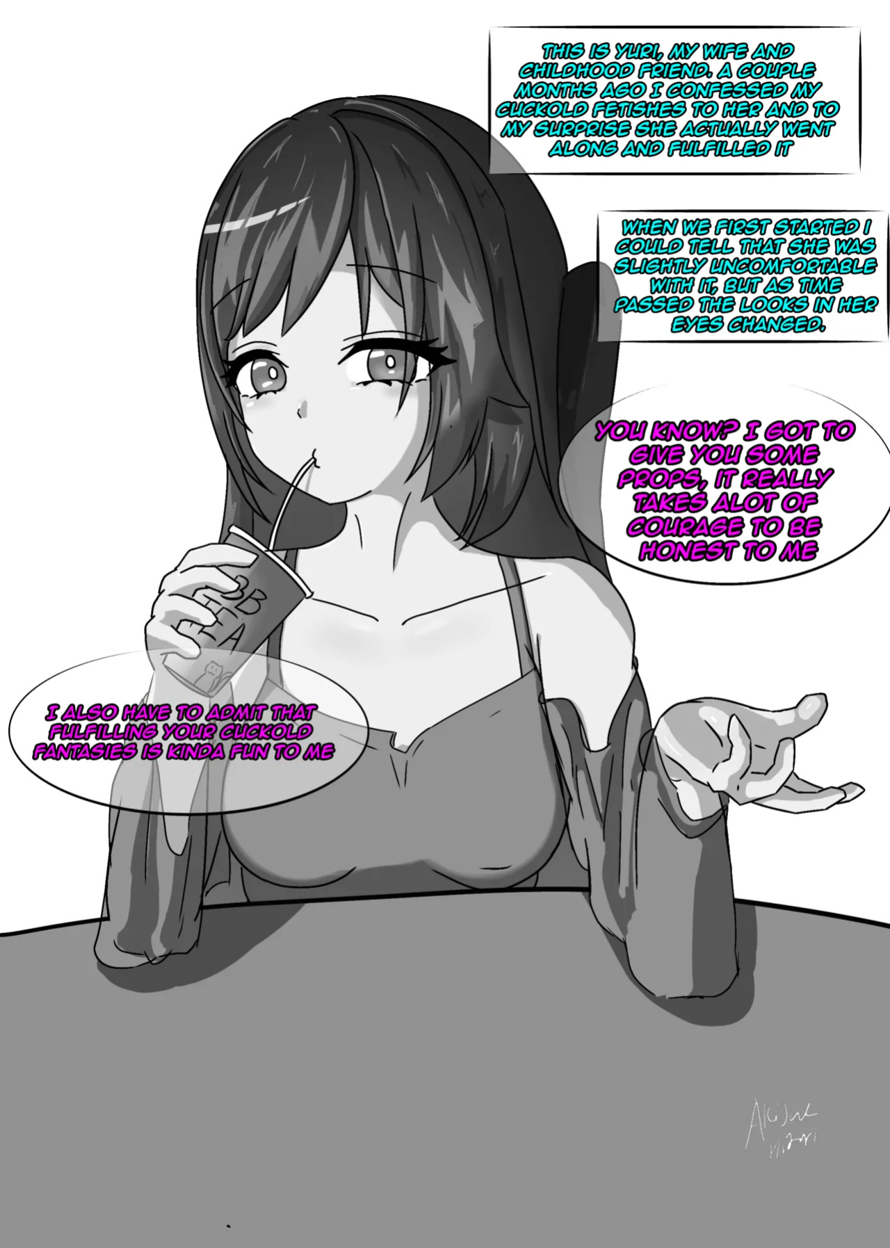 (AkisaeHitori) My Wife's NTR Diary 1 to 4