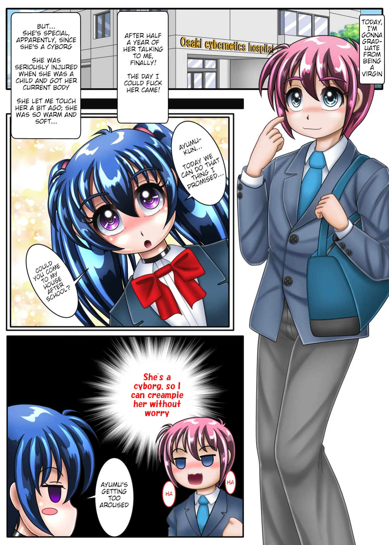 [Cyber F] TS Cyborg Ayumu-kun