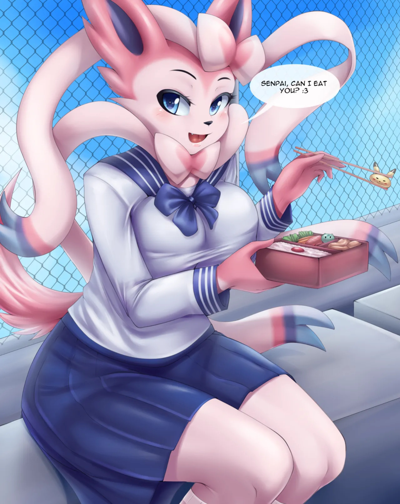 [Mleonheart] Sylveon & Umbreon (Pokémon)