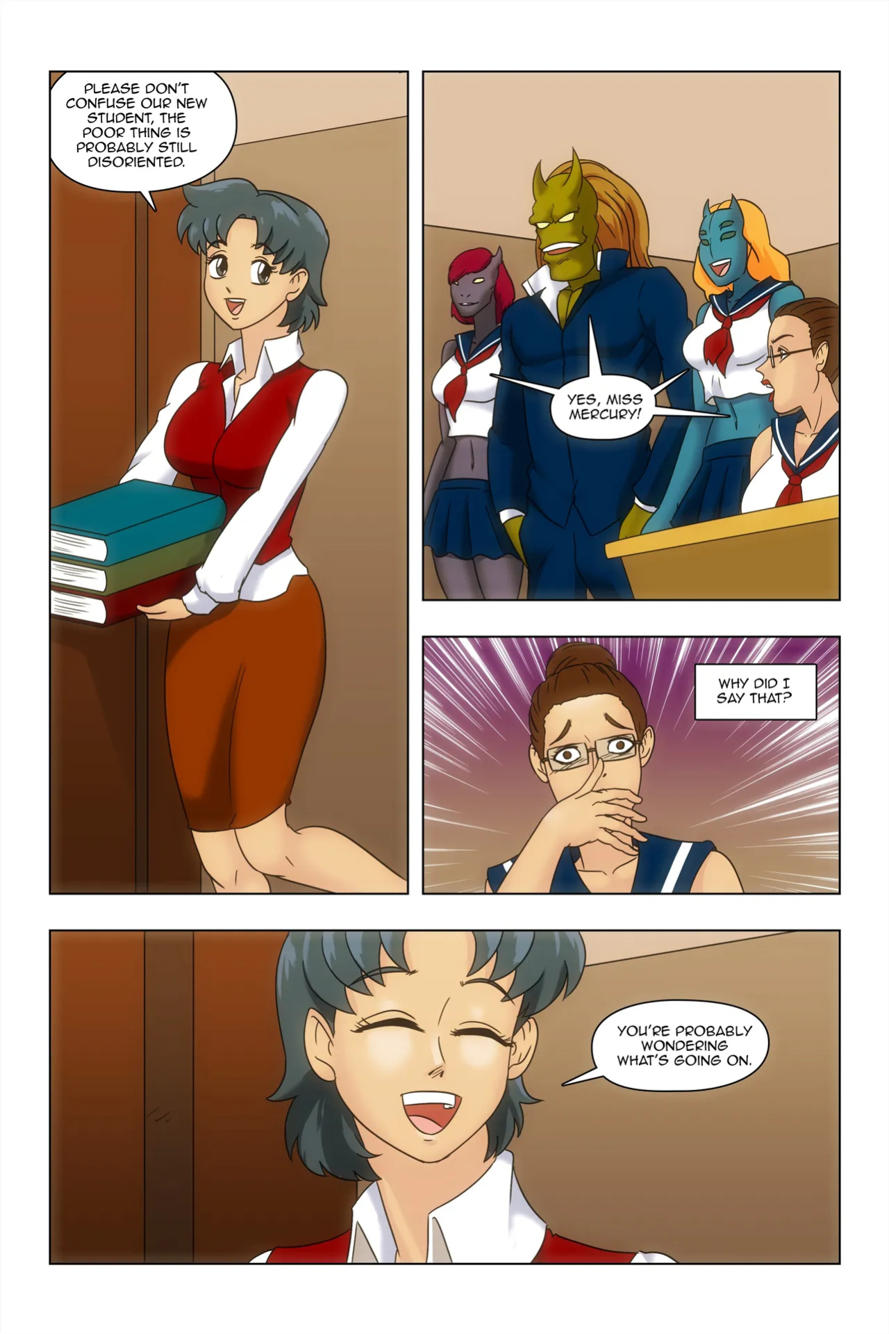 [wadevezecha] Turning the Tables (Sailor Moon)