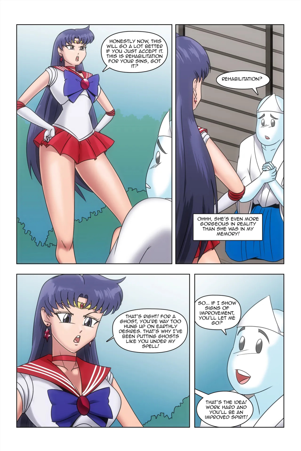 [wadevezecha] Turning the Tables (Sailor Moon)