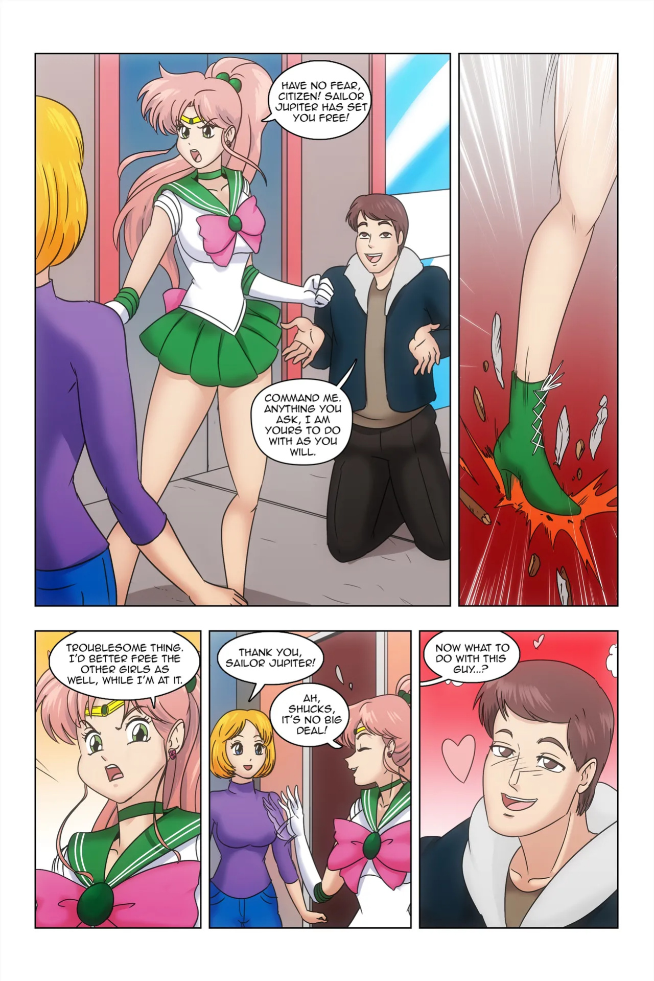 [wadevezecha] Turning the Tables (Sailor Moon)