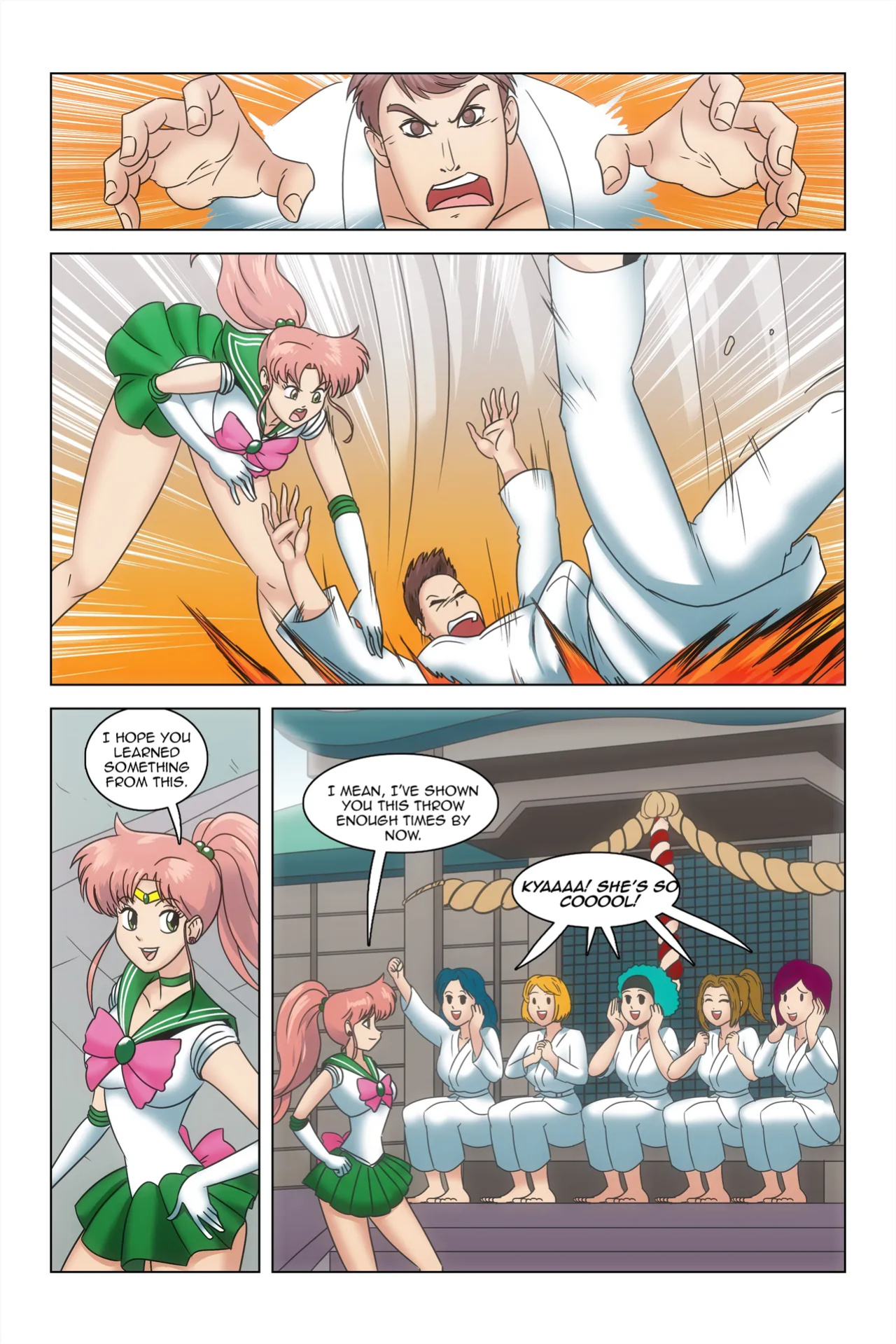 [wadevezecha] Turning the Tables (Sailor Moon)