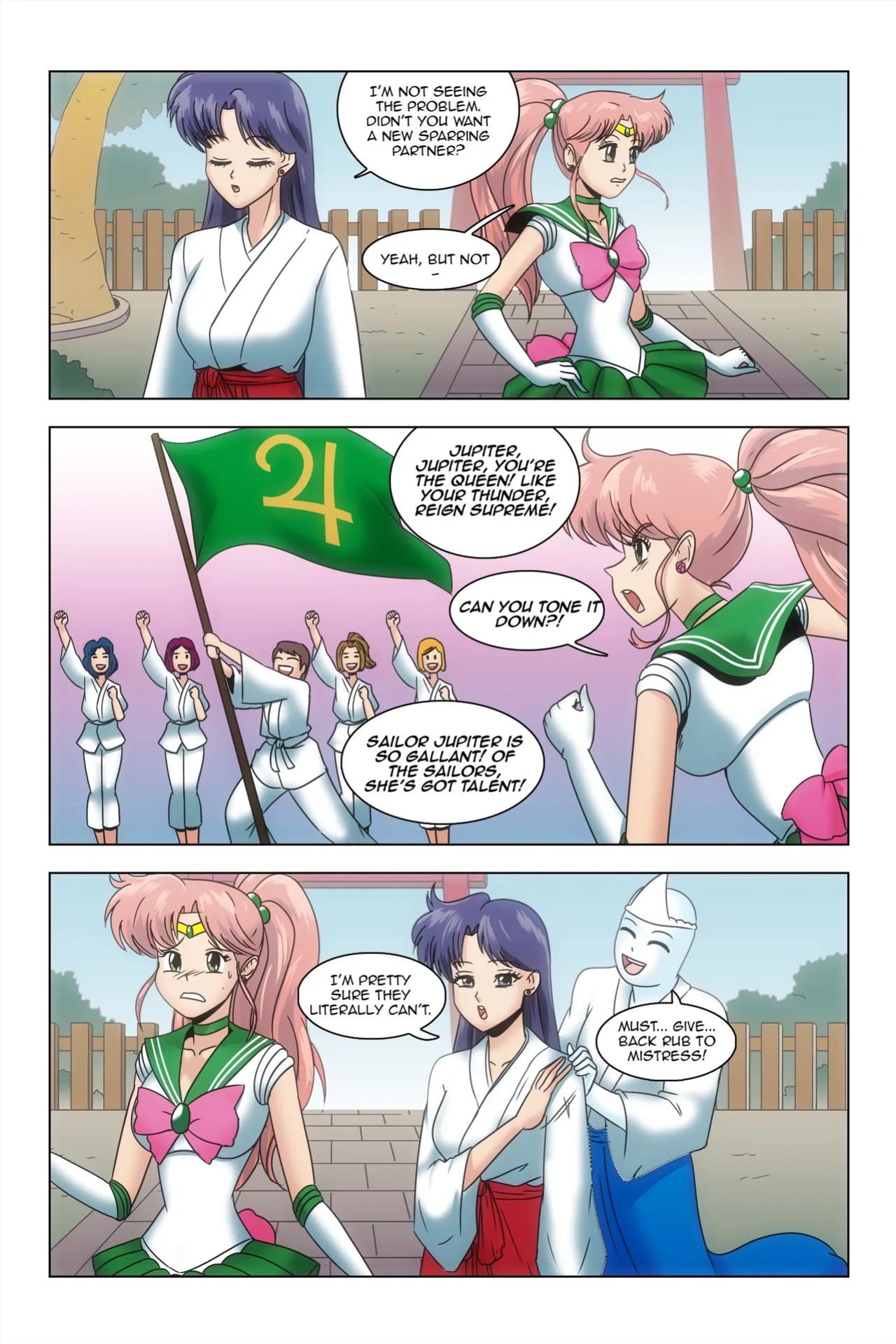 [wadevezecha] Turning the Tables (Sailor Moon)