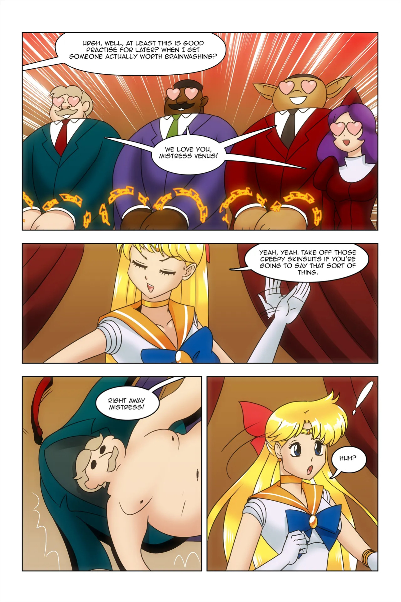 [wadevezecha] Turning the Tables (Sailor Moon)