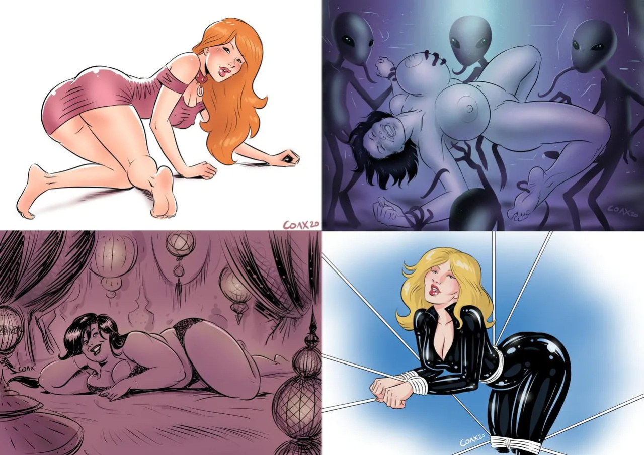 Coax Fetish Illustrations