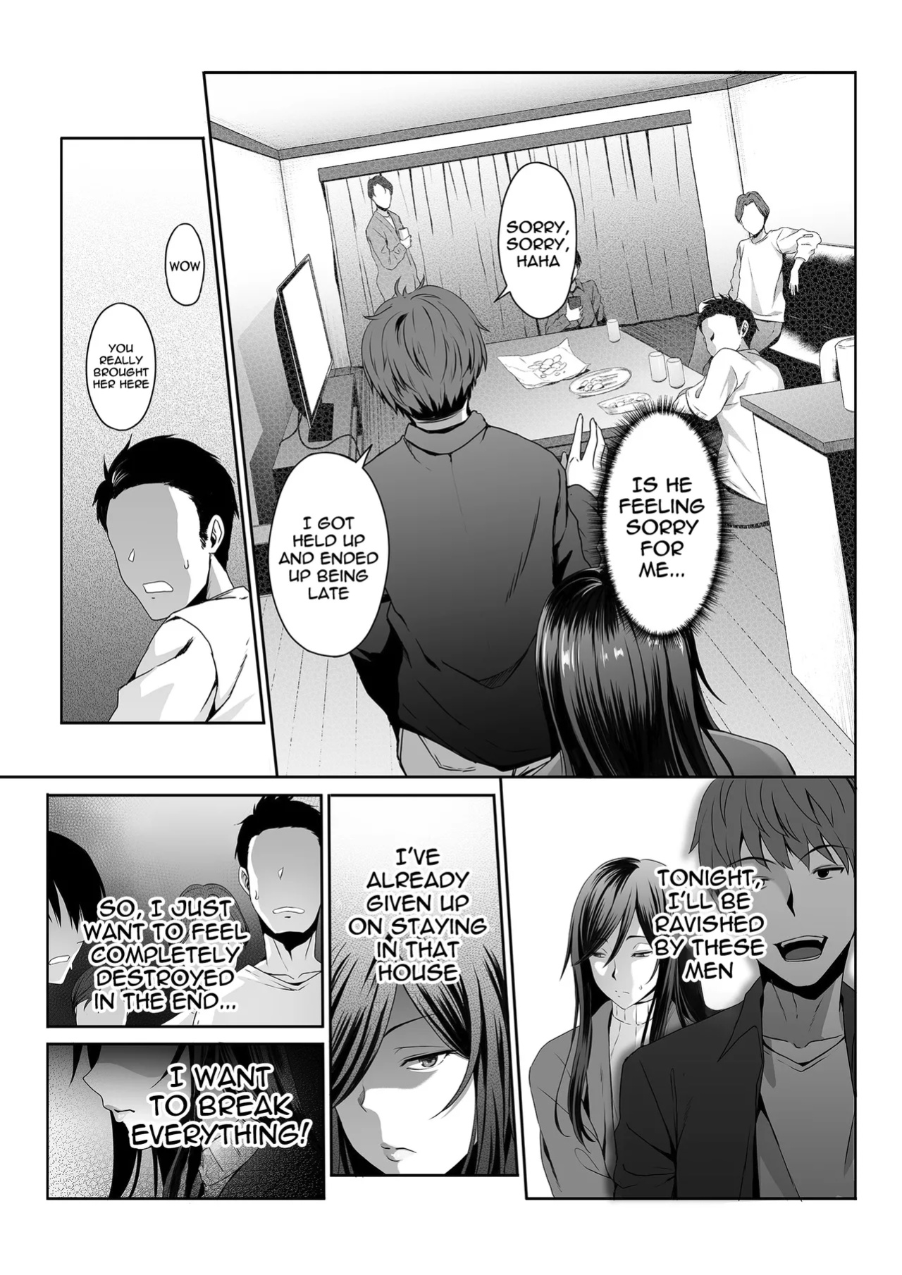 [Yareba Dekiru Ko.] Hitozuma Omocha -Danna ni mo, Musuko ni mo Mesetsukete, Keibetsusaretai- | Married Woman Toy - I want to be despised by my husband and son [meganekun_tl]