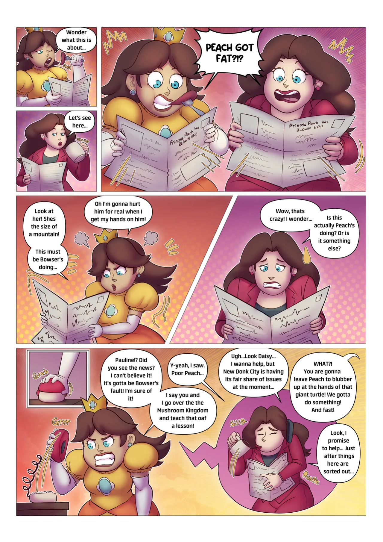 [ SweetnessAdmirer ] Plumping Princesses [ Complete ]