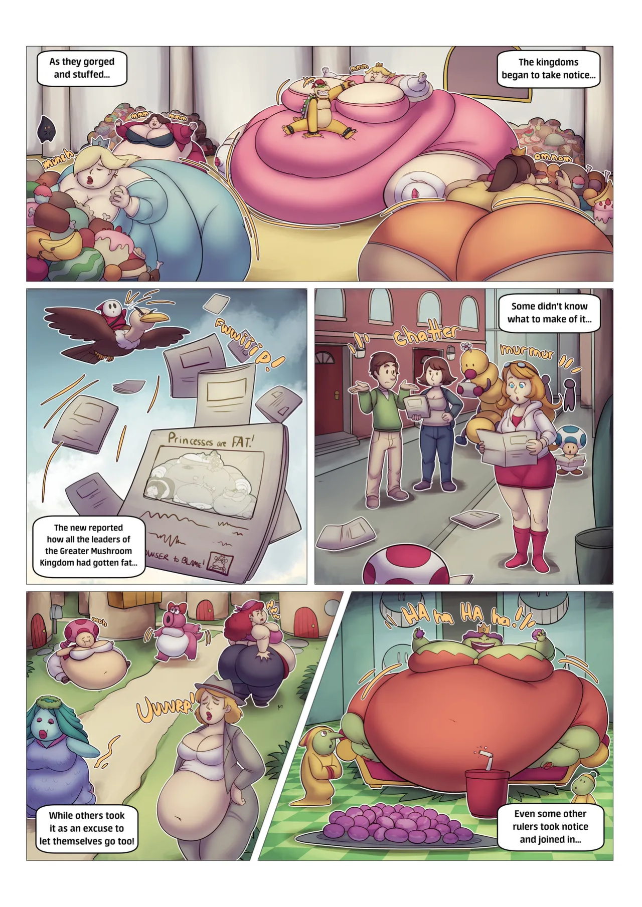 [ SweetnessAdmirer ] Plumping Princesses [ Complete ]