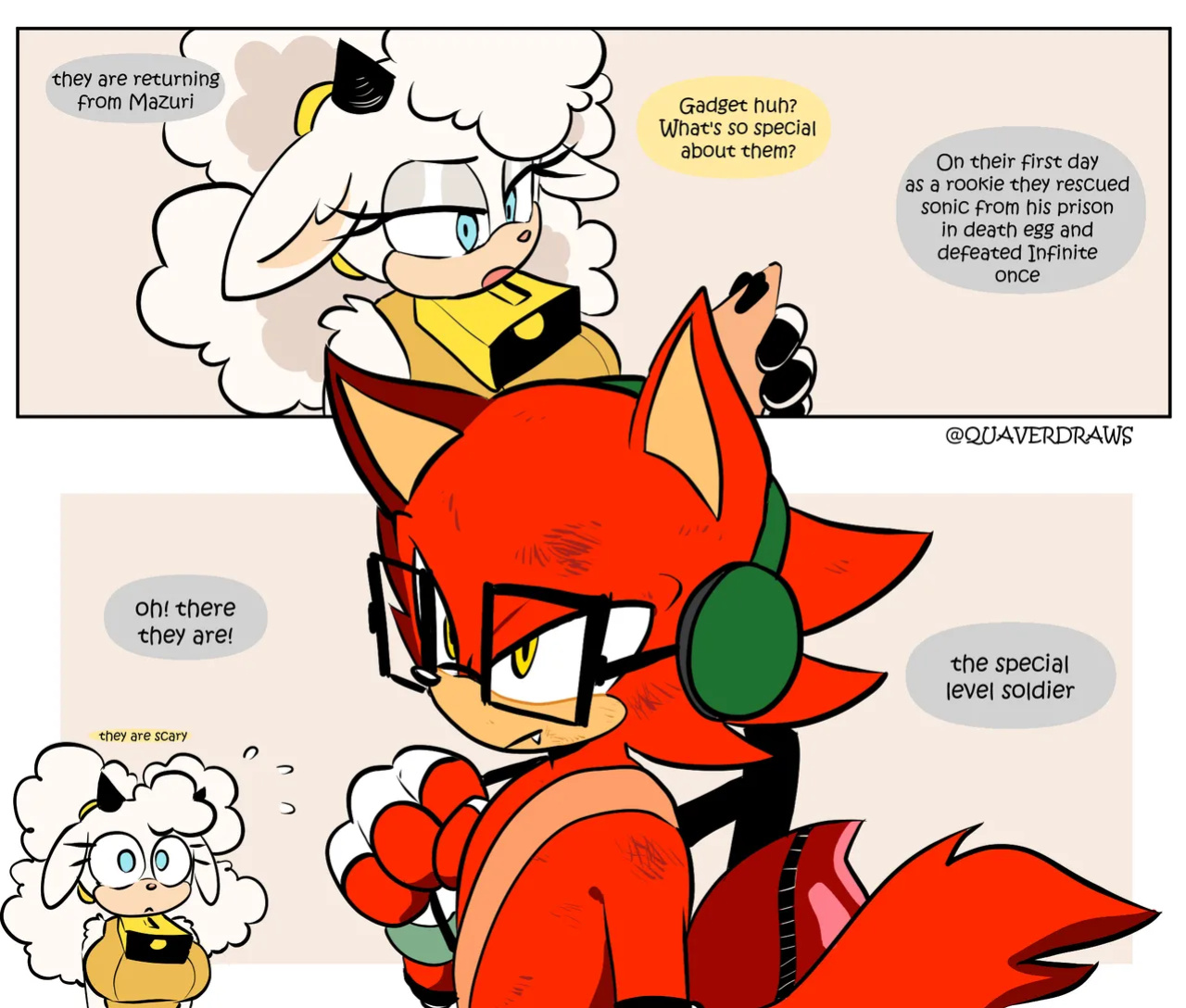 [QuaverDraws (QuaverNSFW)] Lanolin x Gadget