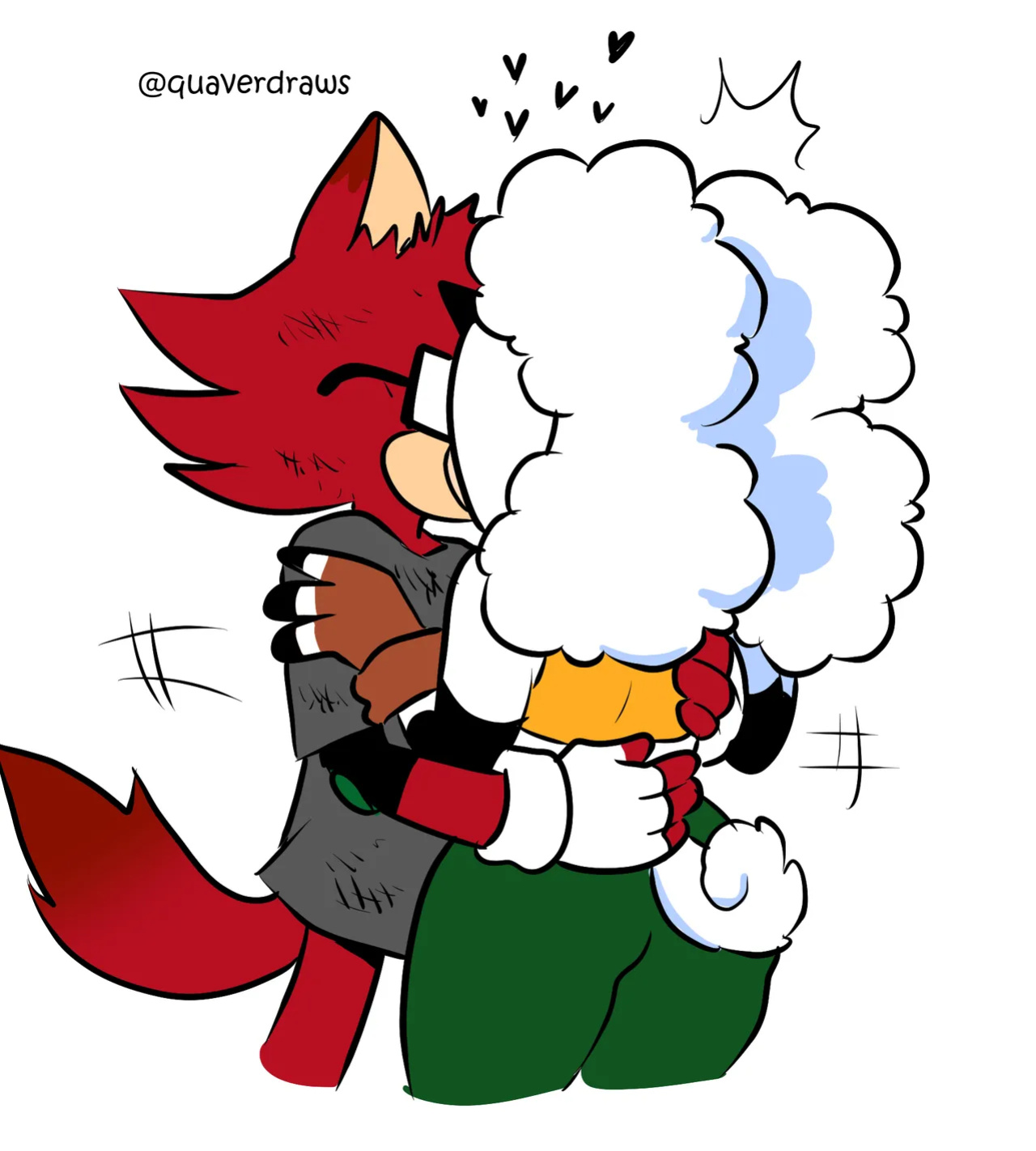 [QuaverDraws (QuaverNSFW)] Lanolin x Gadget