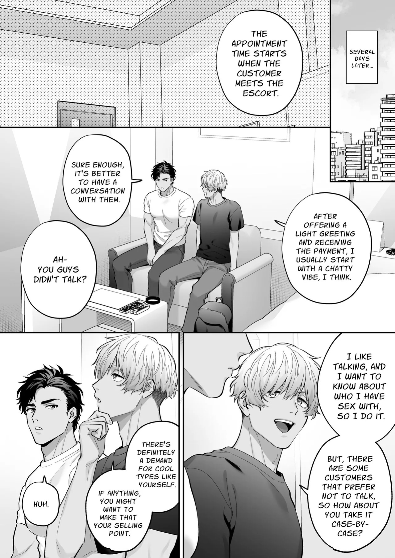 Shiro-Kuro Sex: ~Two Bottoms Tried Clothed Sex~ [FKRfactory (FKR)]
