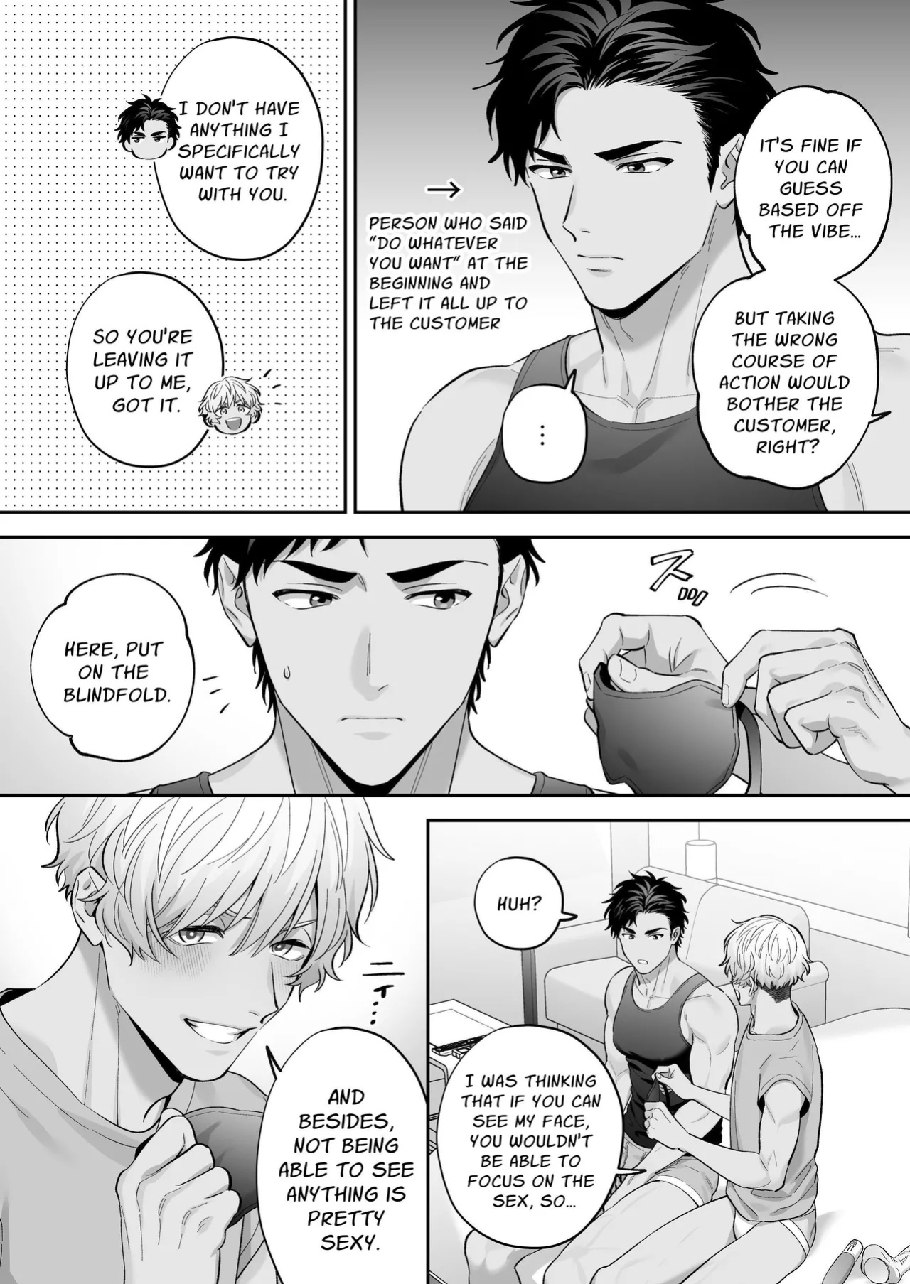 Shiro-Kuro Sex: ~Two Bottoms Tried Clothed Sex~ [FKRfactory (FKR)]