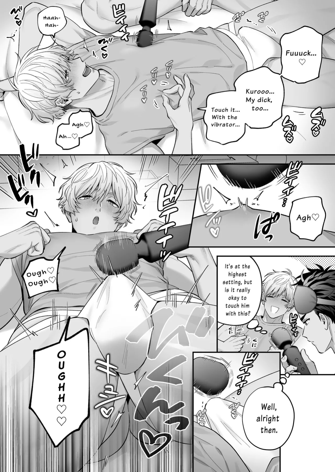 Shiro-Kuro Sex: ~Two Bottoms Tried Clothed Sex~ [FKRfactory (FKR)]