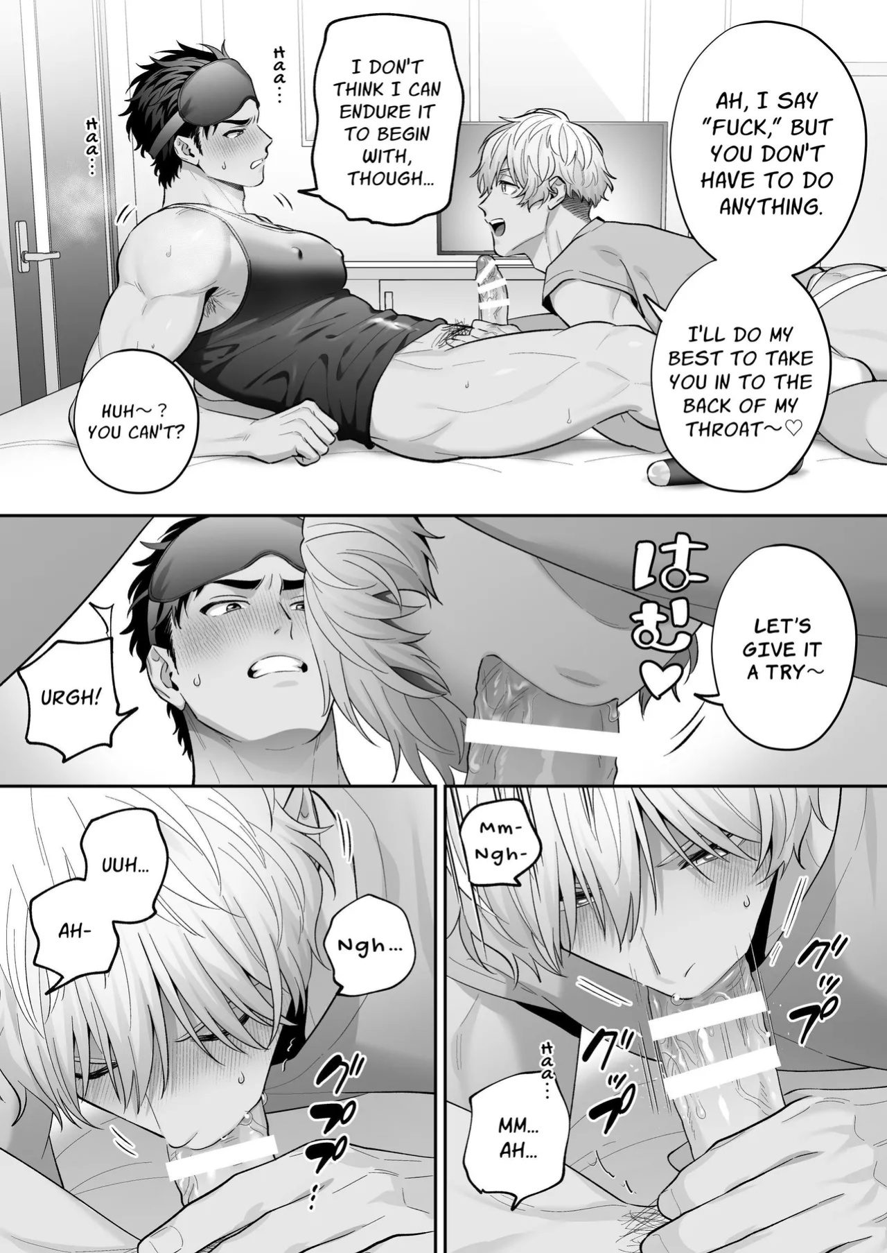 Shiro-Kuro Sex: ~Two Bottoms Tried Clothed Sex~ [FKRfactory (FKR)]