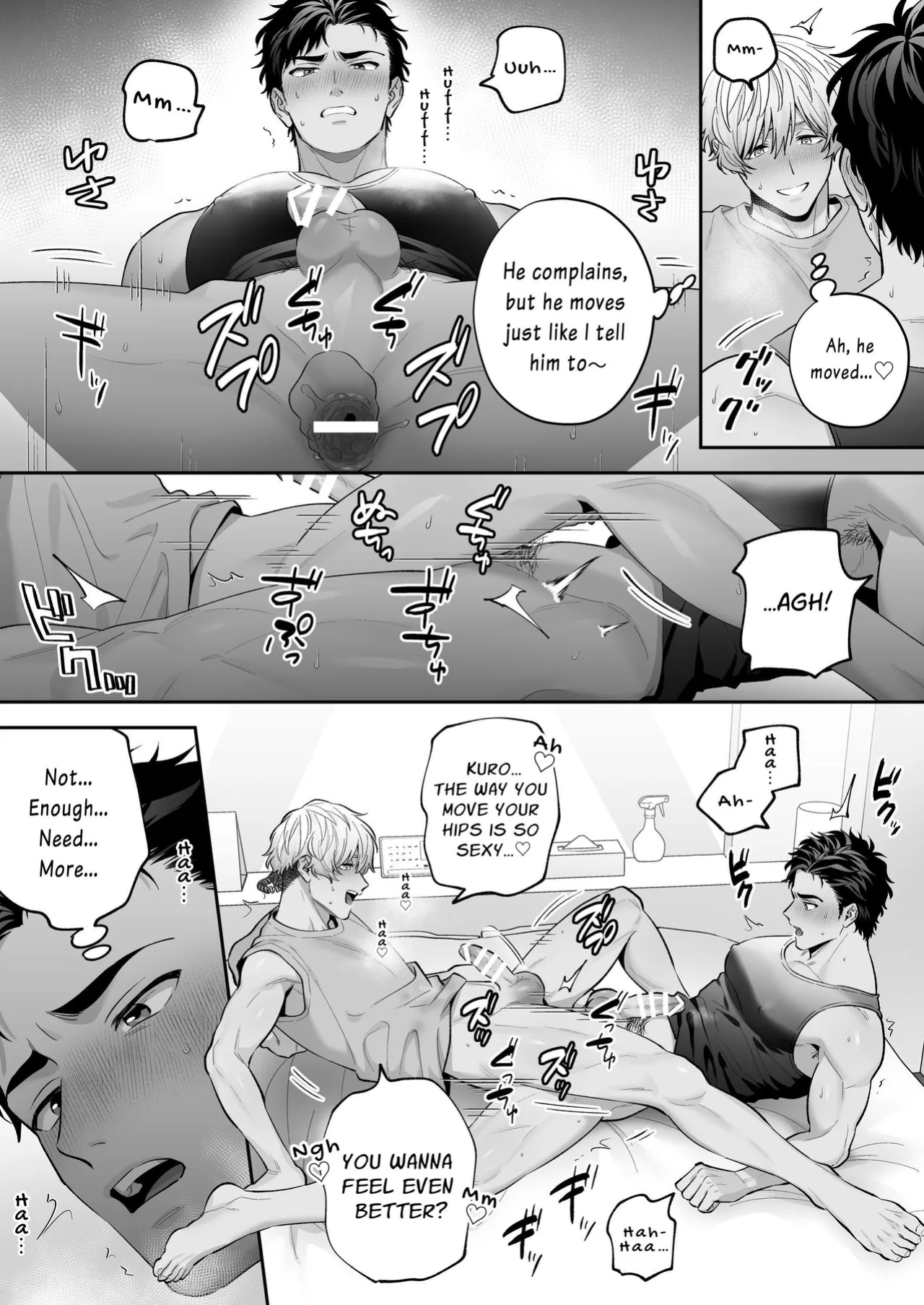 Shiro-Kuro Sex: ~Two Bottoms Tried Clothed Sex~ [FKRfactory (FKR)]