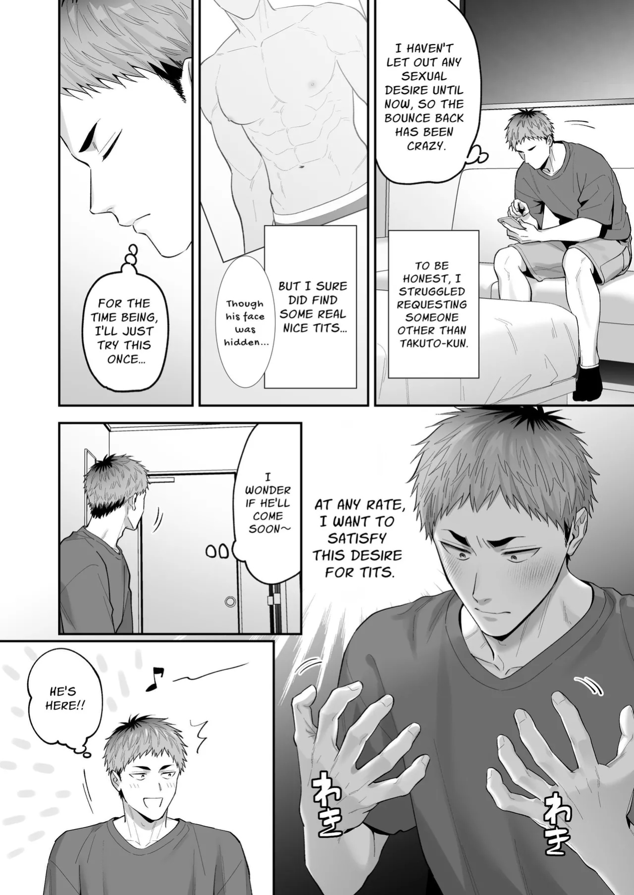 [FKRfactory (FKR)] Requesting Man Tits: Fucking Total Masochist Kuro-kun Silly While Teasing His Sensitive Nipples