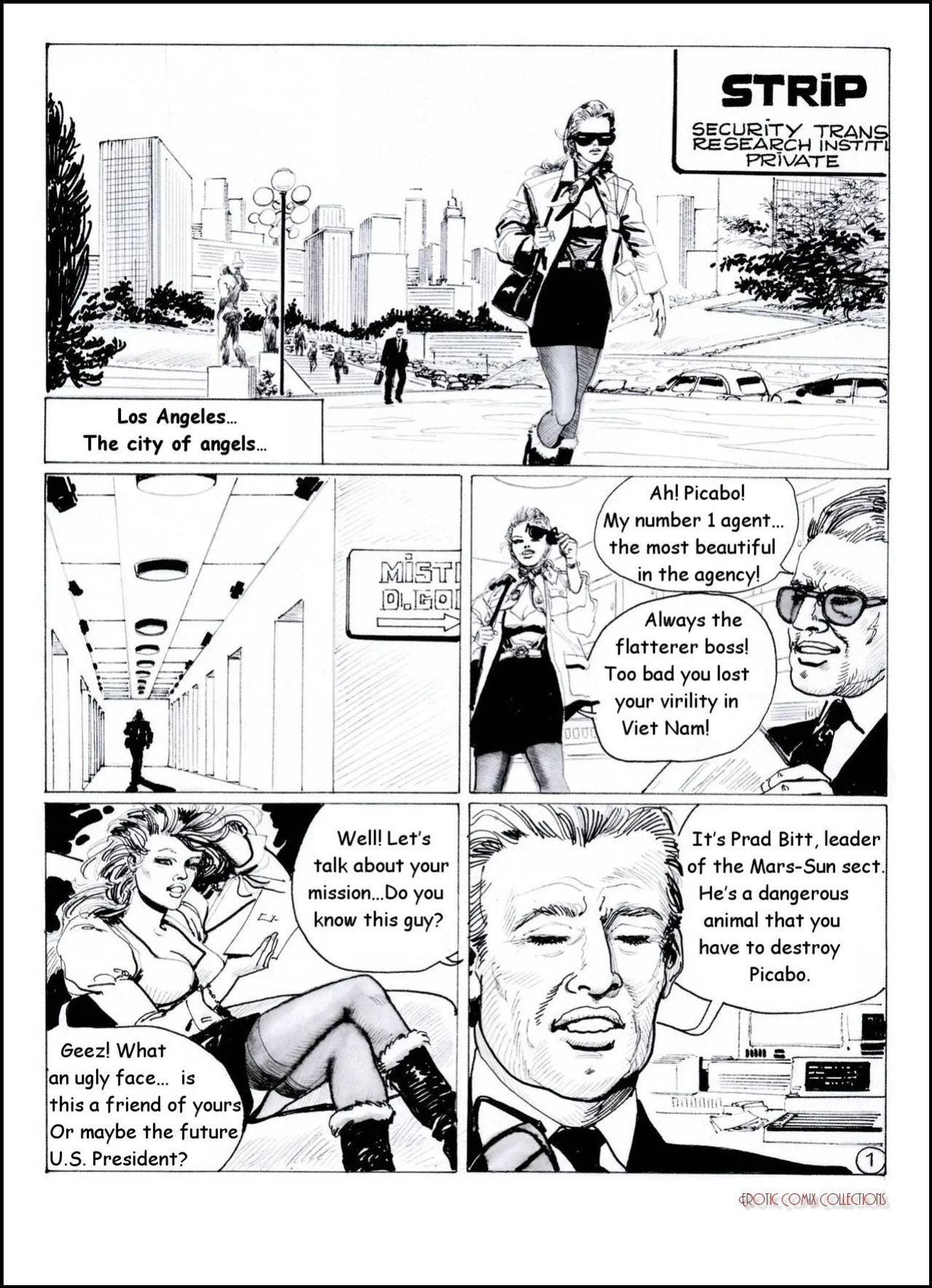 [Bédé Adult 278] Pierre Dupuis - Picabo : Strip