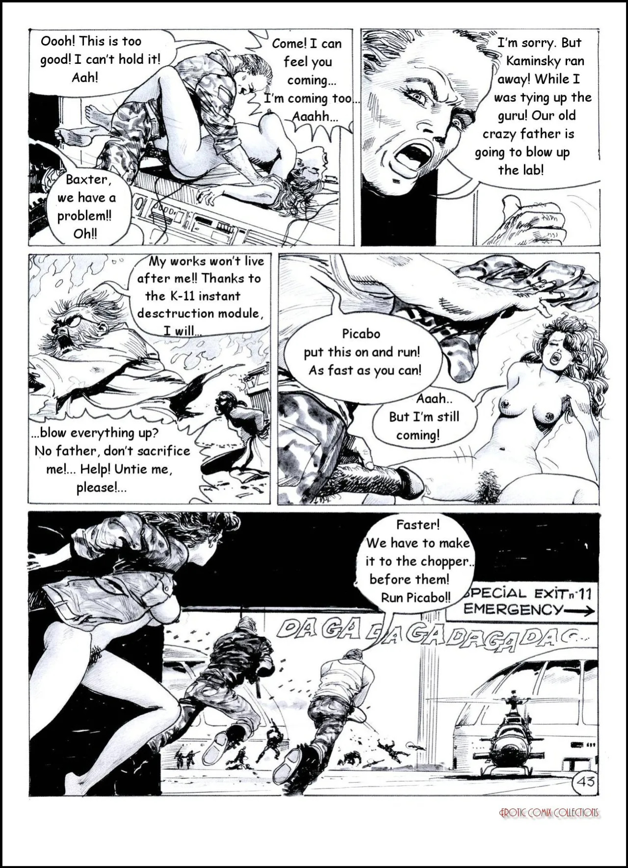 [Bédé Adult 278] Pierre Dupuis - Picabo : Strip