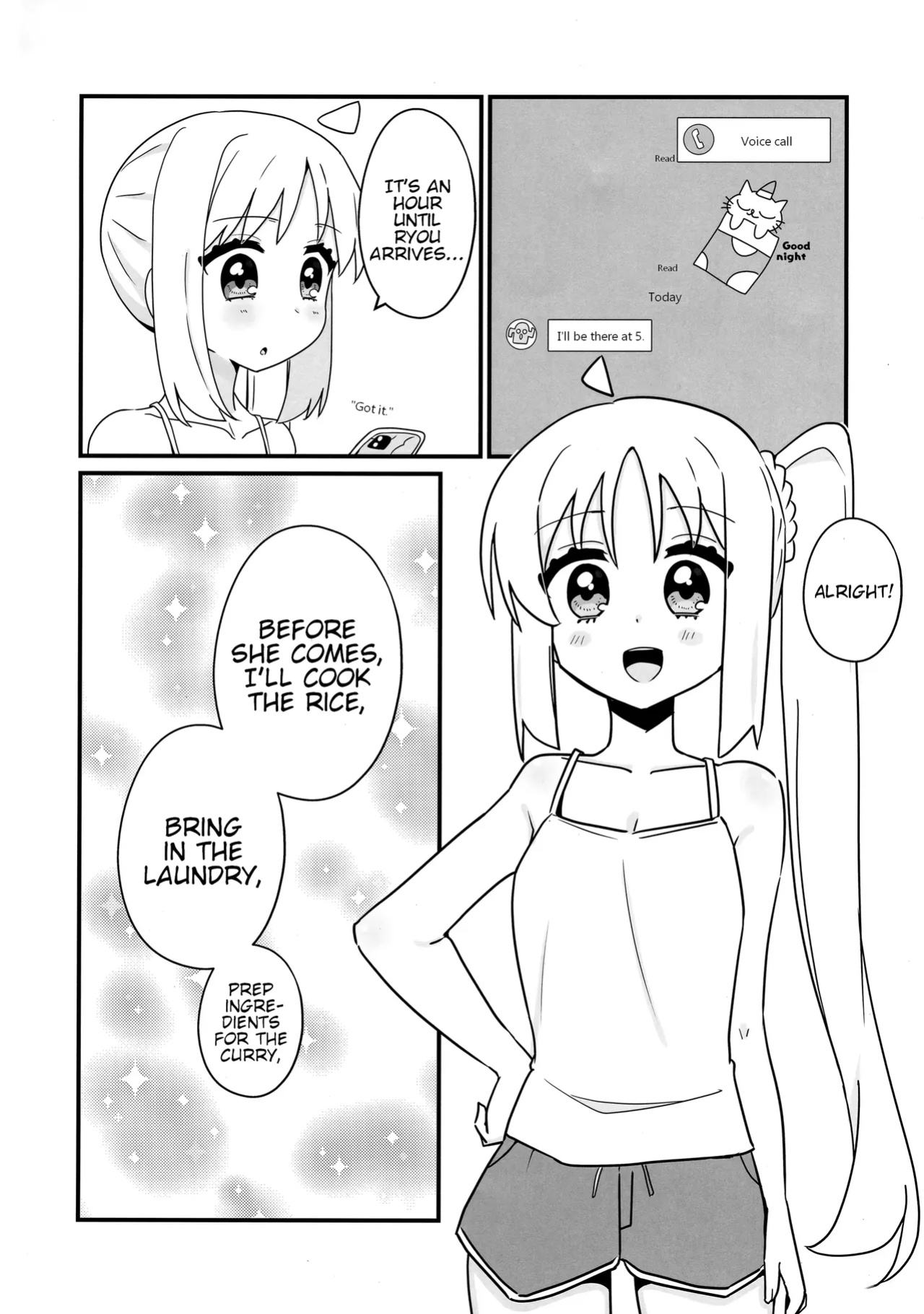 (Kessoku Rock! 7) [Flower Classe (Yonaka Ao)] Ryou Omoi, Ryou Omoi | Thinking of Ryou, Thinking of You (Bocchi the Rock!)