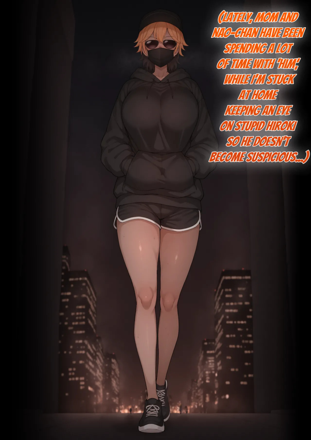 (Fan made) Kokujin no Tenkousei o NTRru "Kanako's Bet" - Full release uncensored! (AI generated)