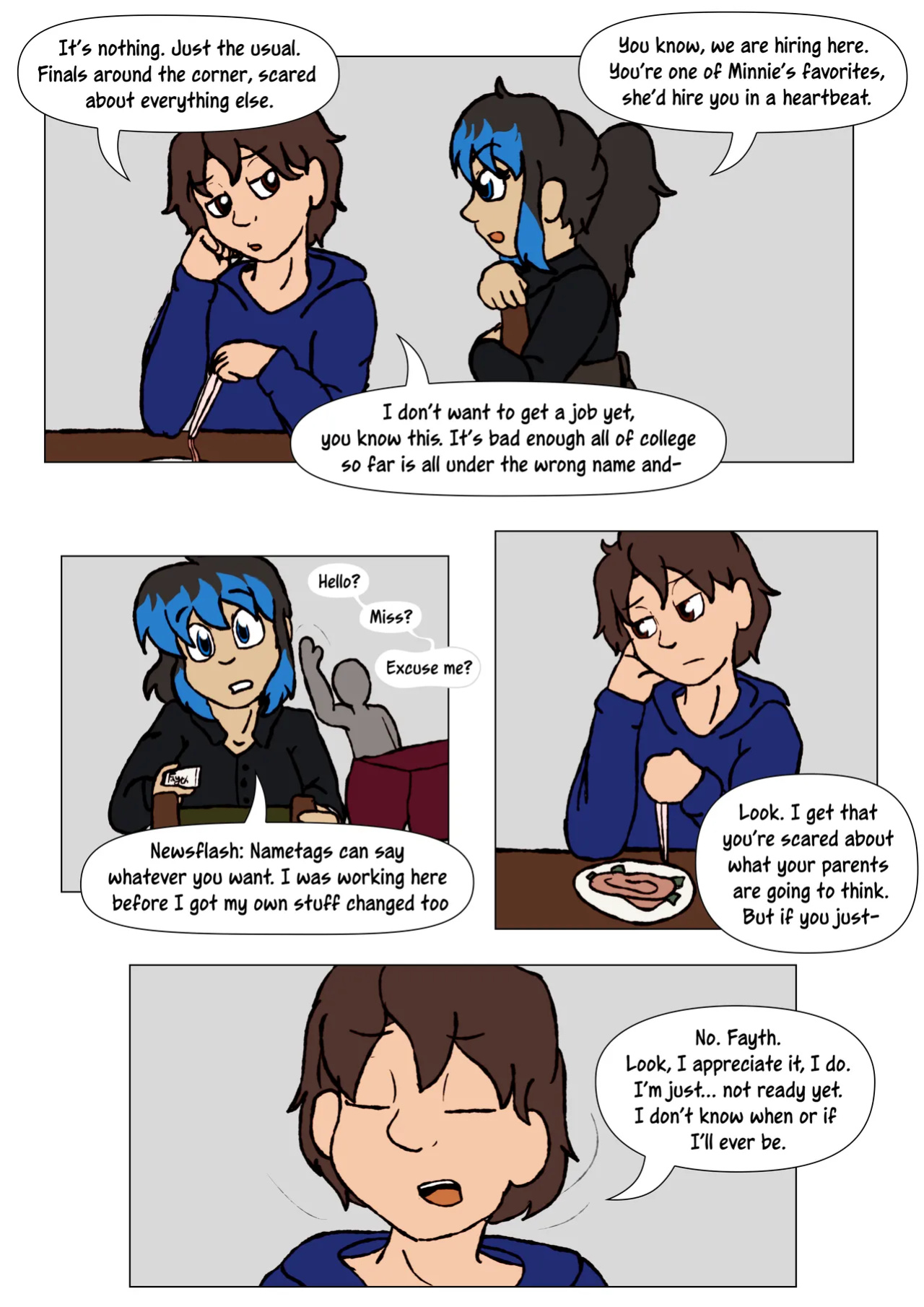 [LariUmbreon] Girl Me! How I Got Turned Into a Girl by a Desperate Succubus!