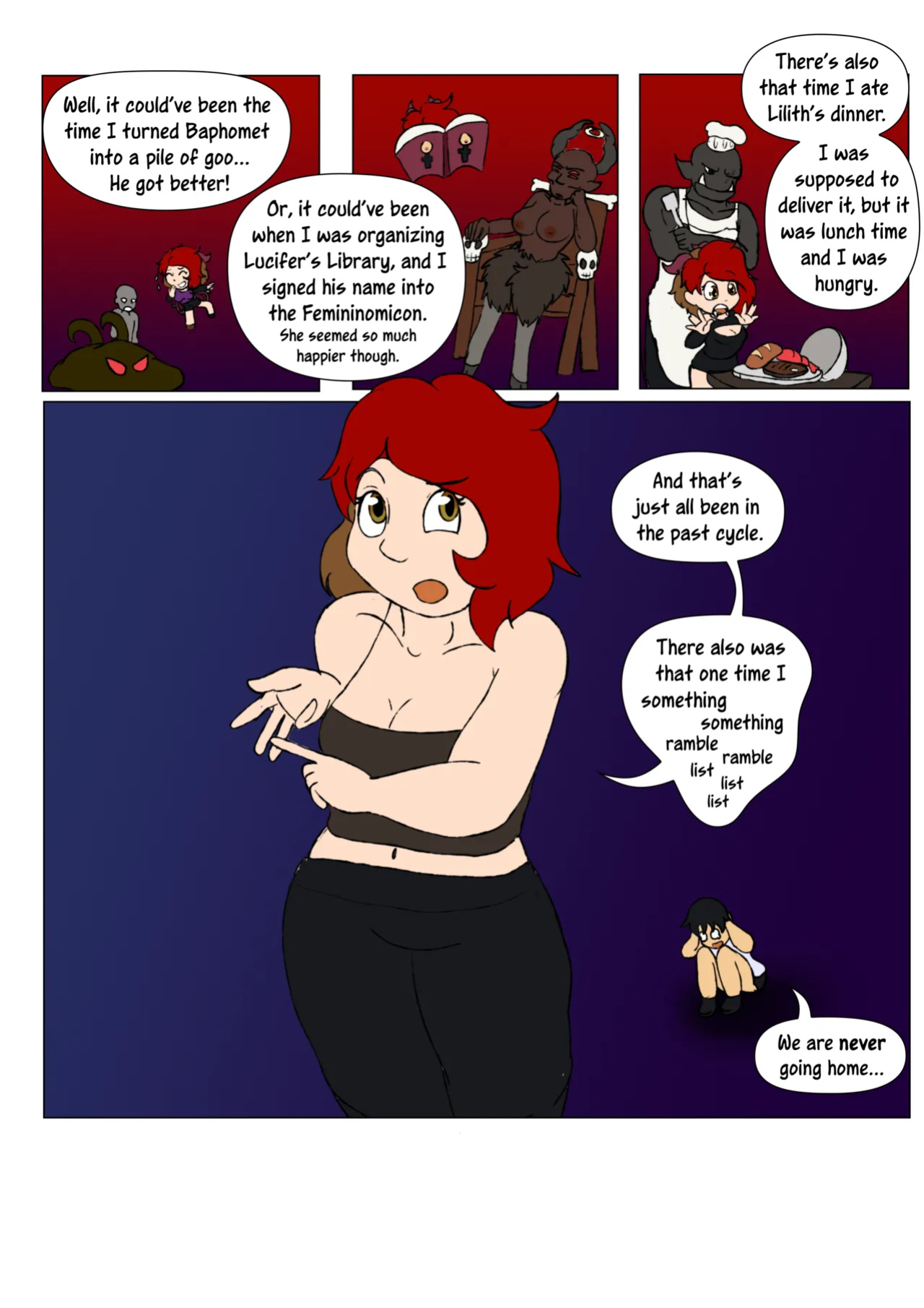 [LariUmbreon] Girl Me! How I Got Turned Into a Girl by a Desperate Succubus!