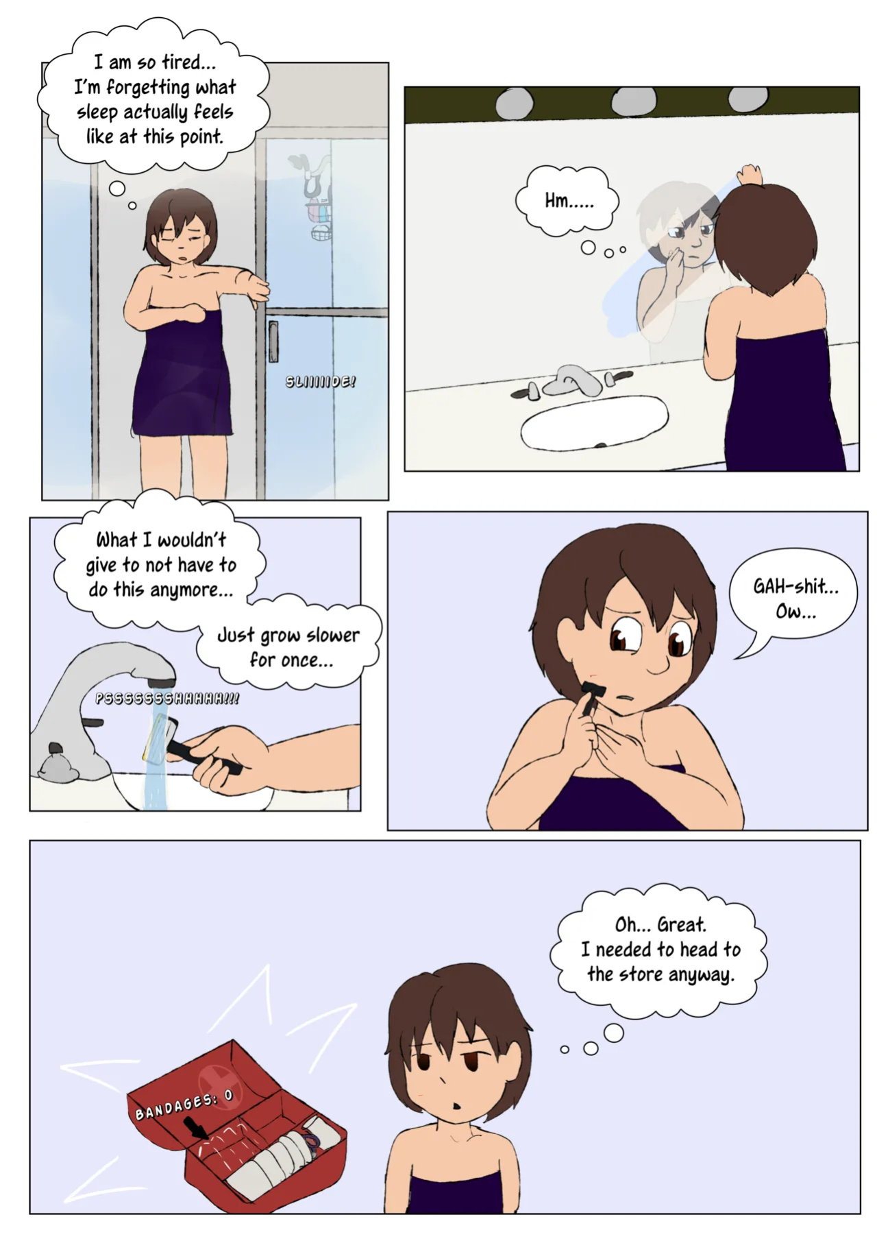 [LariUmbreon] Girl Me! How I Got Turned Into a Girl by a Desperate Succubus!