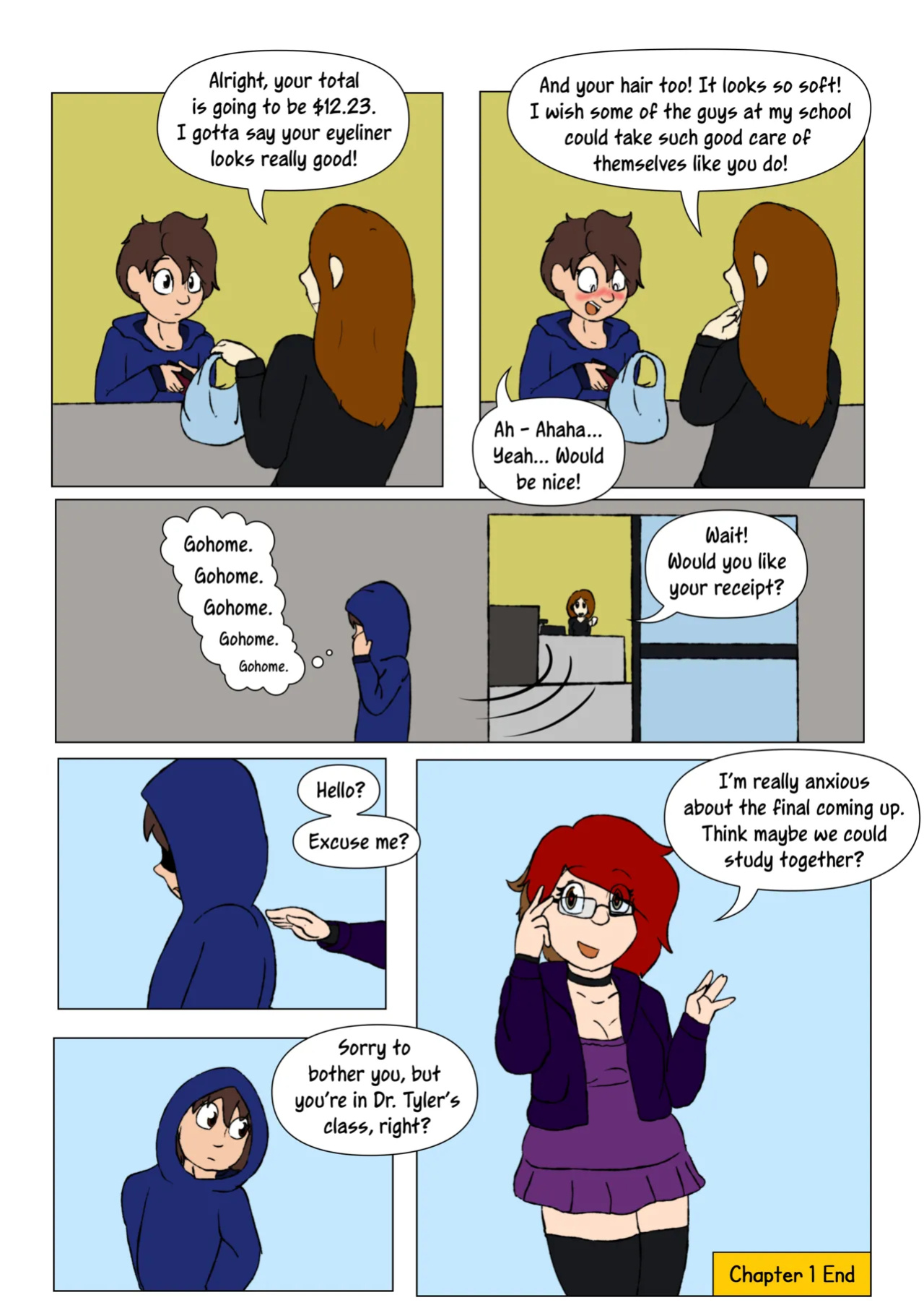 [LariUmbreon] Girl Me! How I Got Turned Into a Girl by a Desperate Succubus!