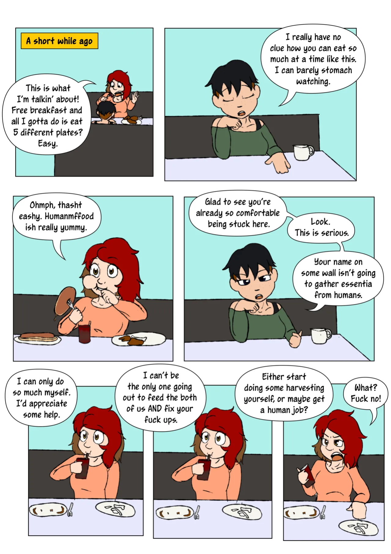 [LariUmbreon] Girl Me! How I Got Turned Into a Girl by a Desperate Succubus!