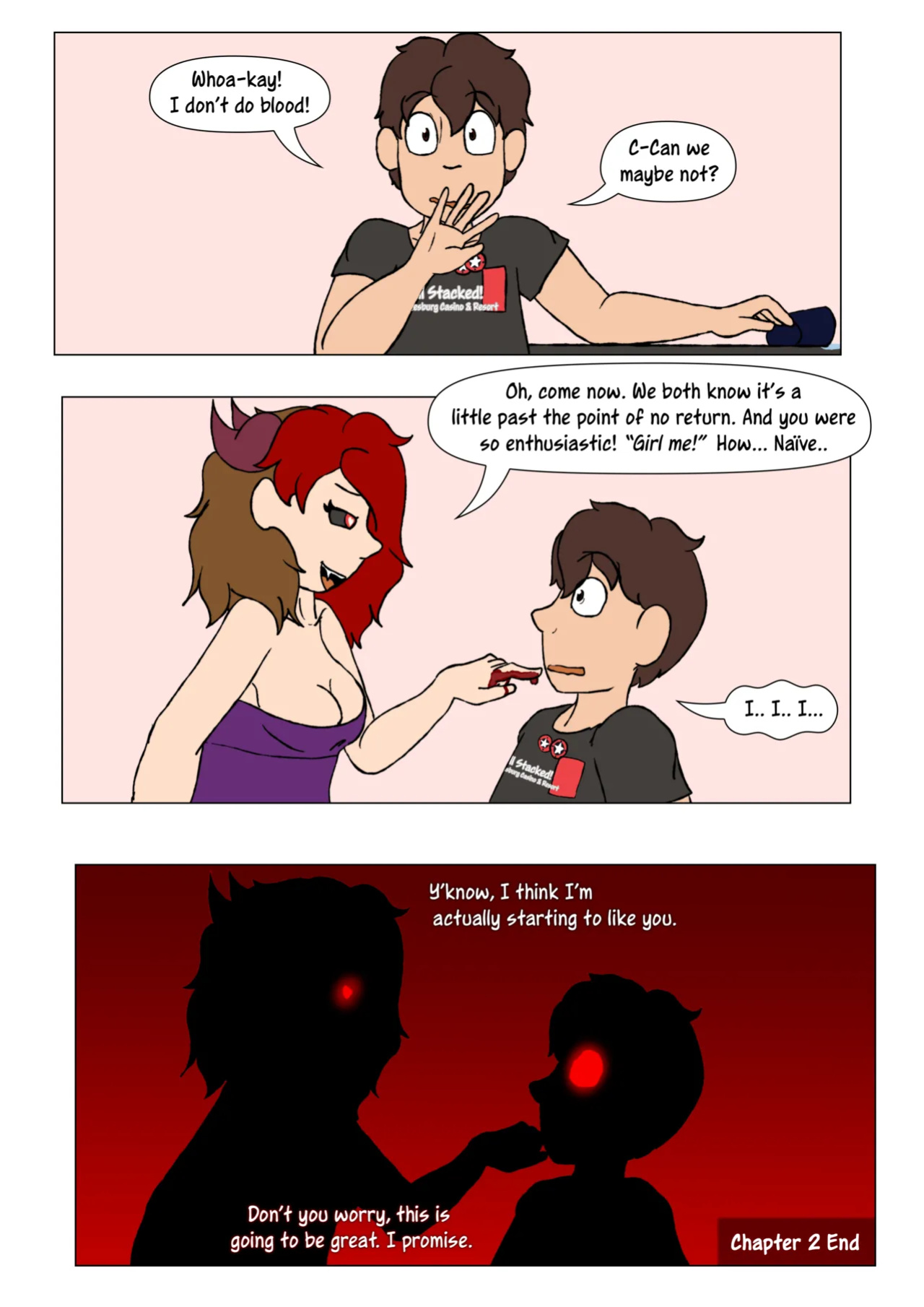 [LariUmbreon] Girl Me! How I Got Turned Into a Girl by a Desperate Succubus!