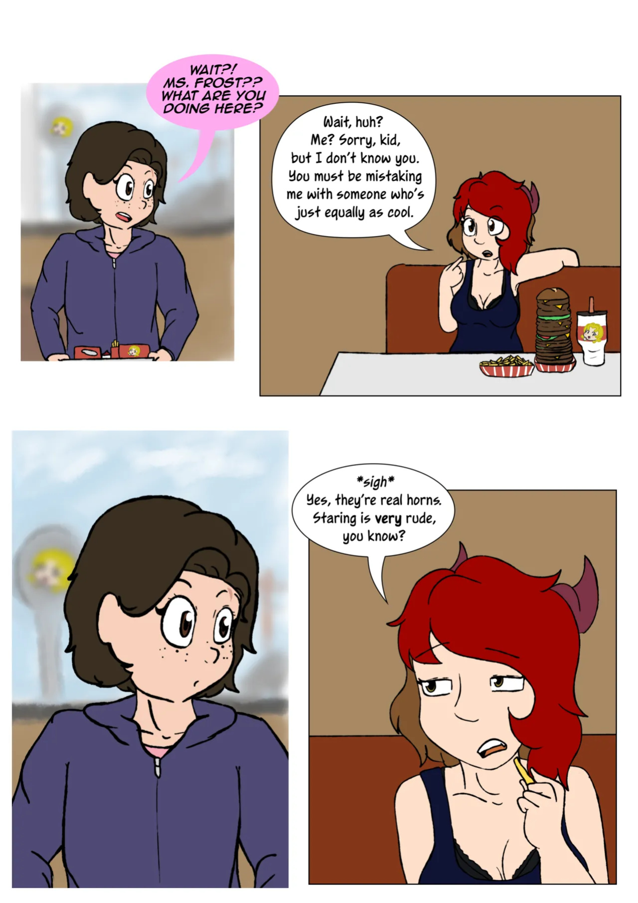 [LariUmbreon] Girl Me! How I Got Turned Into a Girl by a Desperate Succubus!