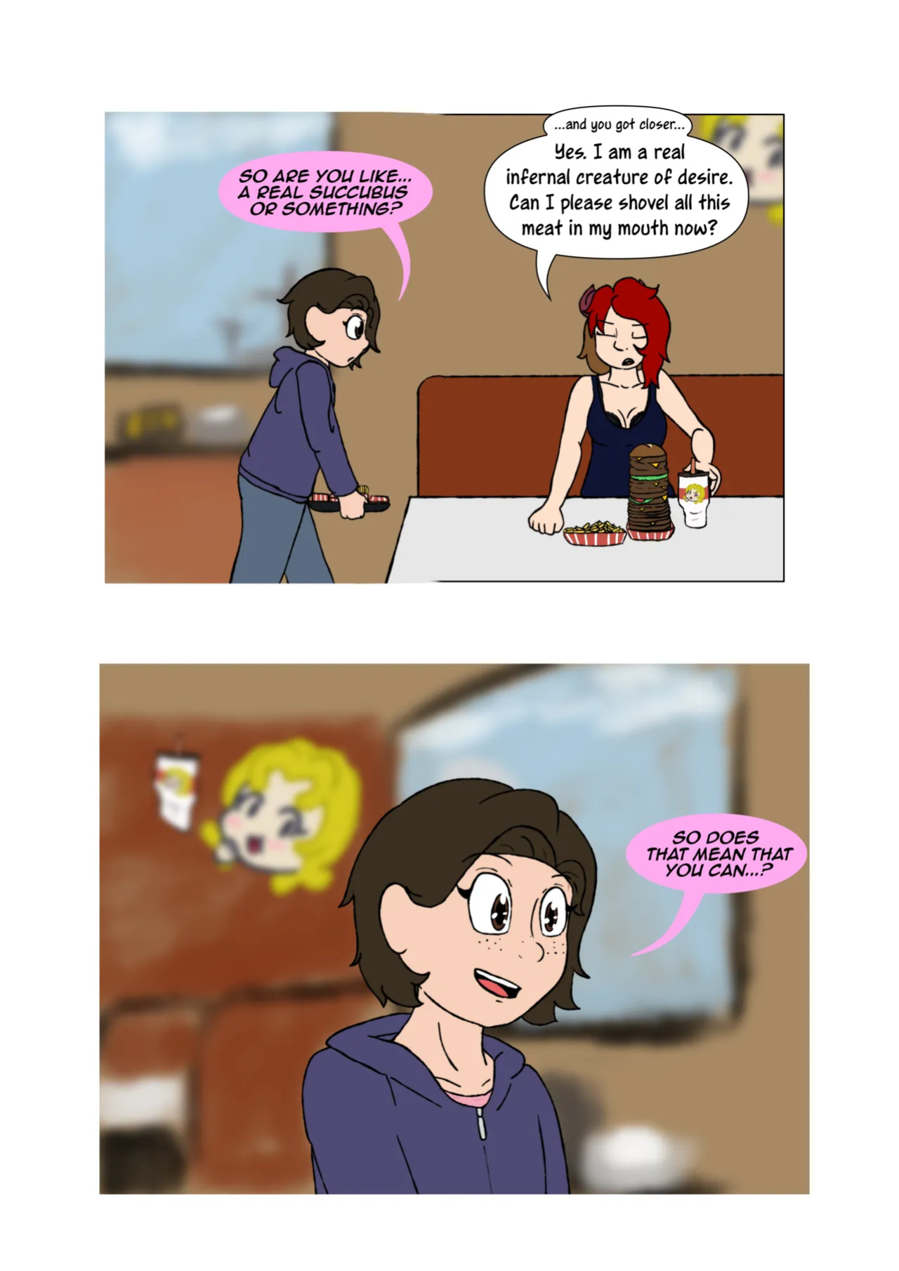 [LariUmbreon] Girl Me! How I Got Turned Into a Girl by a Desperate Succubus!
