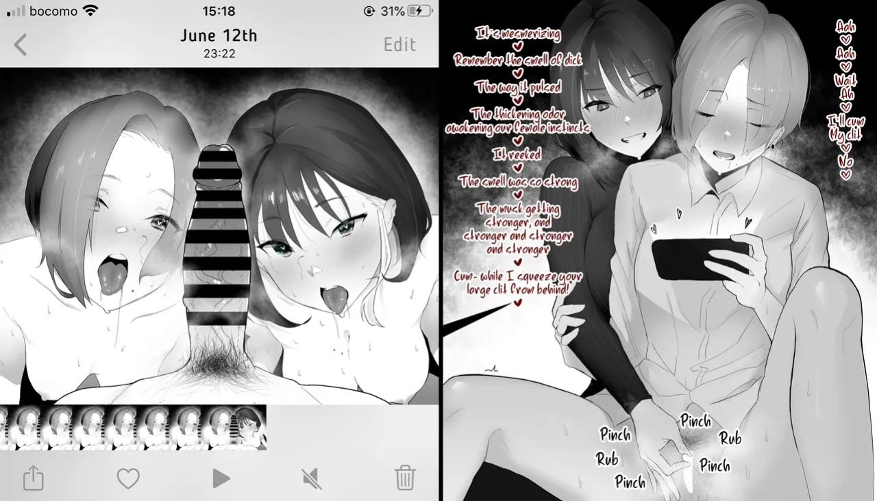 [Kagto] As Lesbians Whose Sex Life is in a Slump and are in Need of New Stimulation, is it Okay for the Scent of Cock to Awaken our Female Instincts?