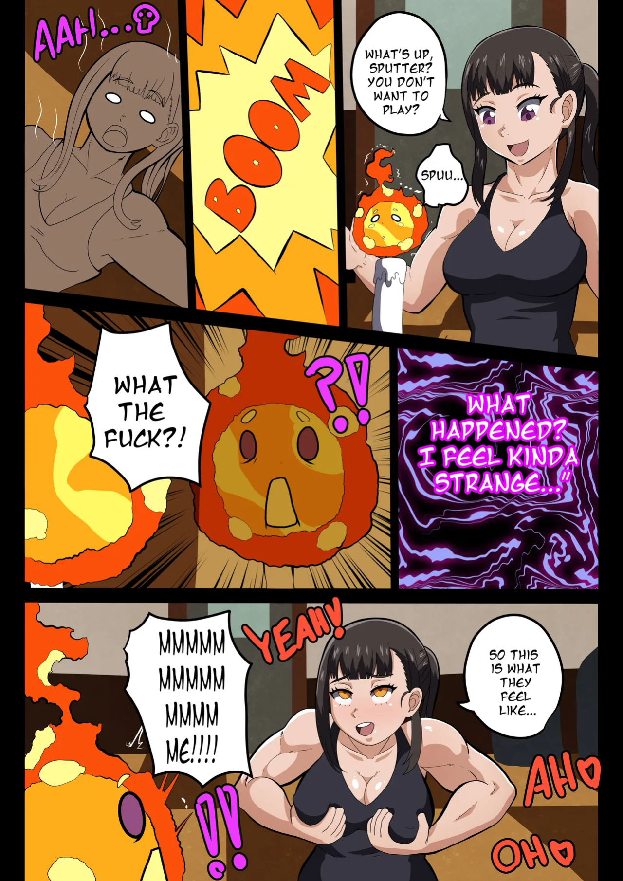 [TSFSingularity (Loquillo66)] Maki-san is on Fire! (Fire Force)
