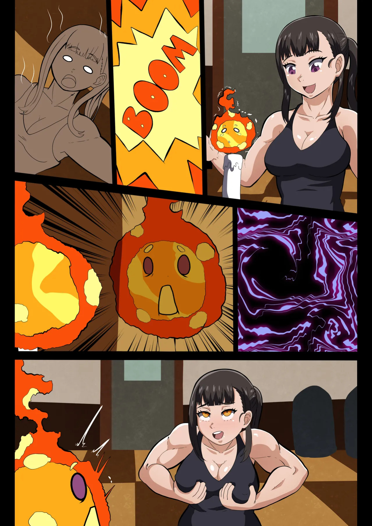 [TSFSingularity (Loquillo66)] Maki-san is on Fire! (Fire Force)