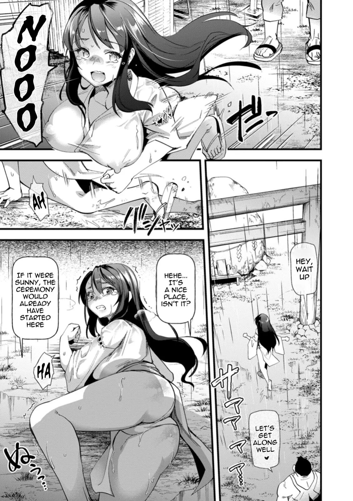 [Matumoto Kei] Hanayome wa Kobore Ochite... | The bride falls (Mesu no rakuin) [meganekun_tl]