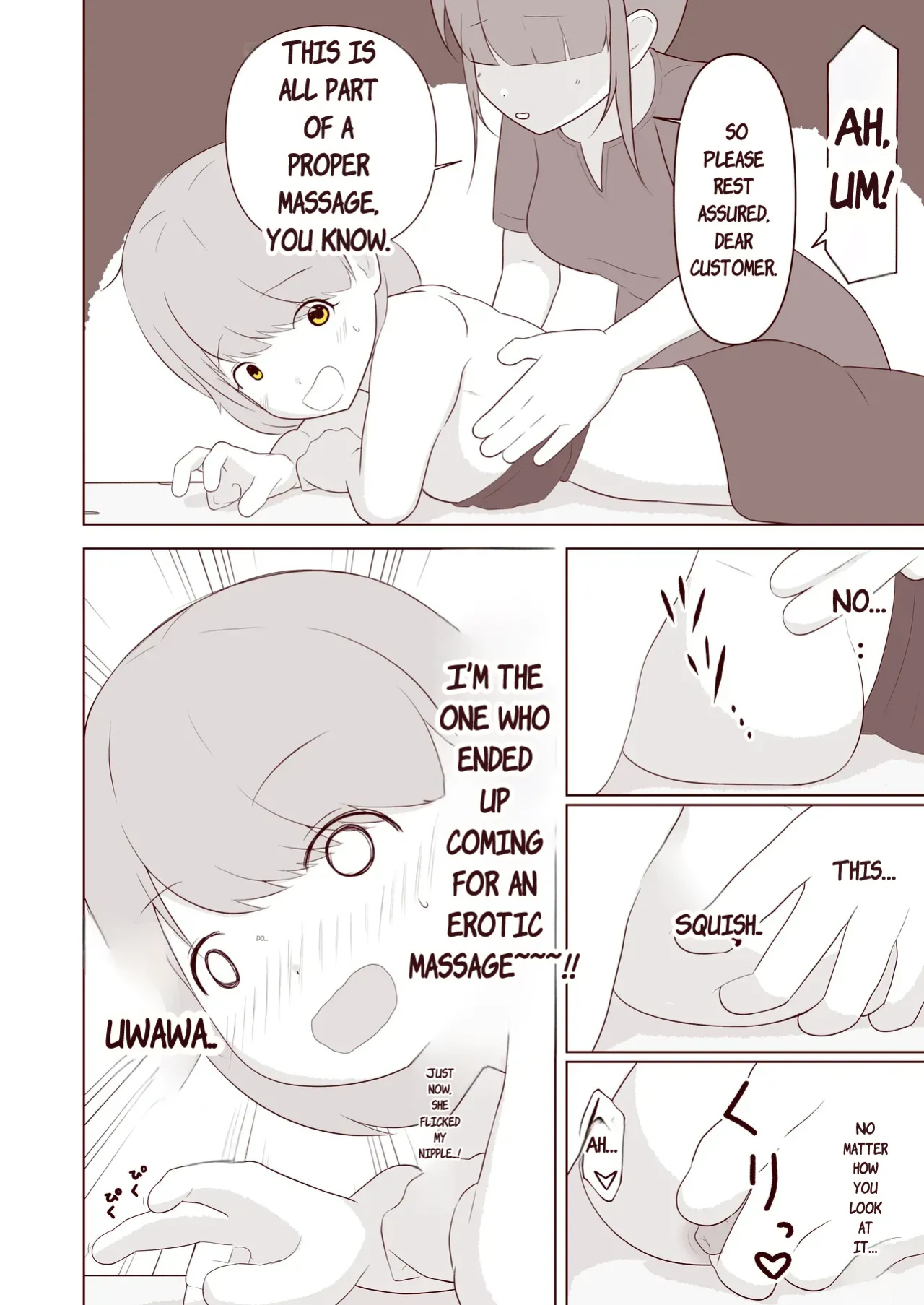 [Omonobe] I want to have the soles of my feet tickled!