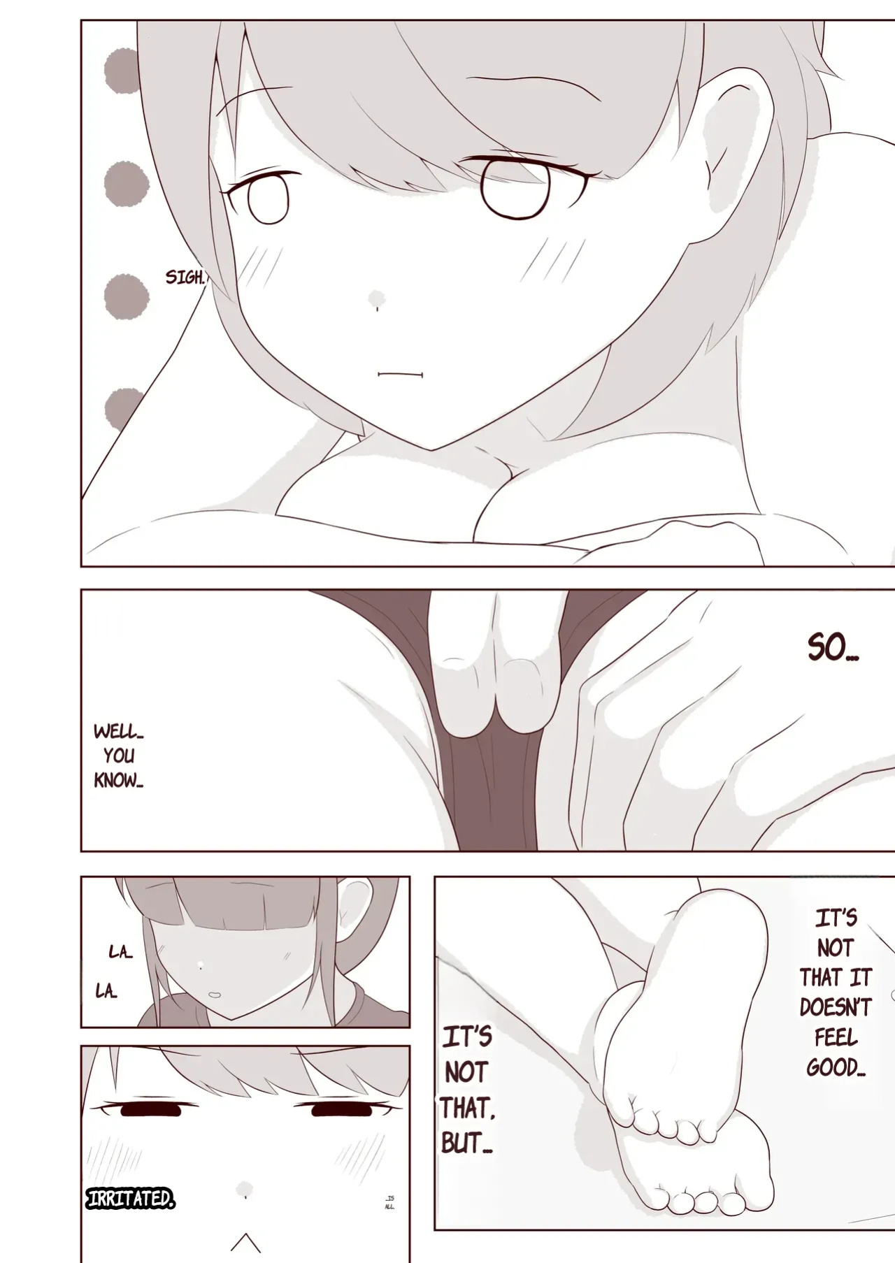 [Omonobe] I want to have the soles of my feet tickled!
