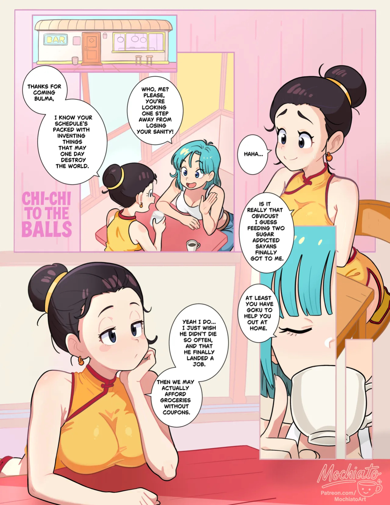 [MOCHIATO] CHI-CHI TO THE BALLS (Dragon Ball Z)