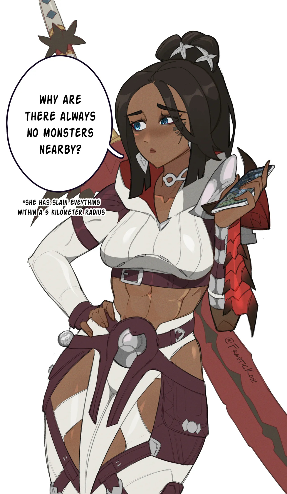 [Frantic] Muscle Mommy Qualily (Monster Hunter Now)