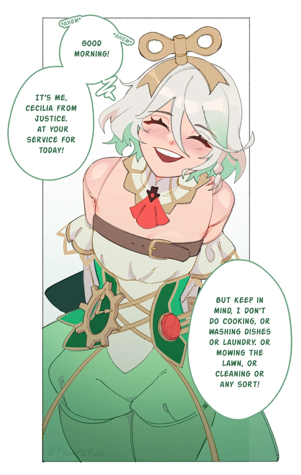 [Frantic] Cecilia at Your Service (Hololive)
