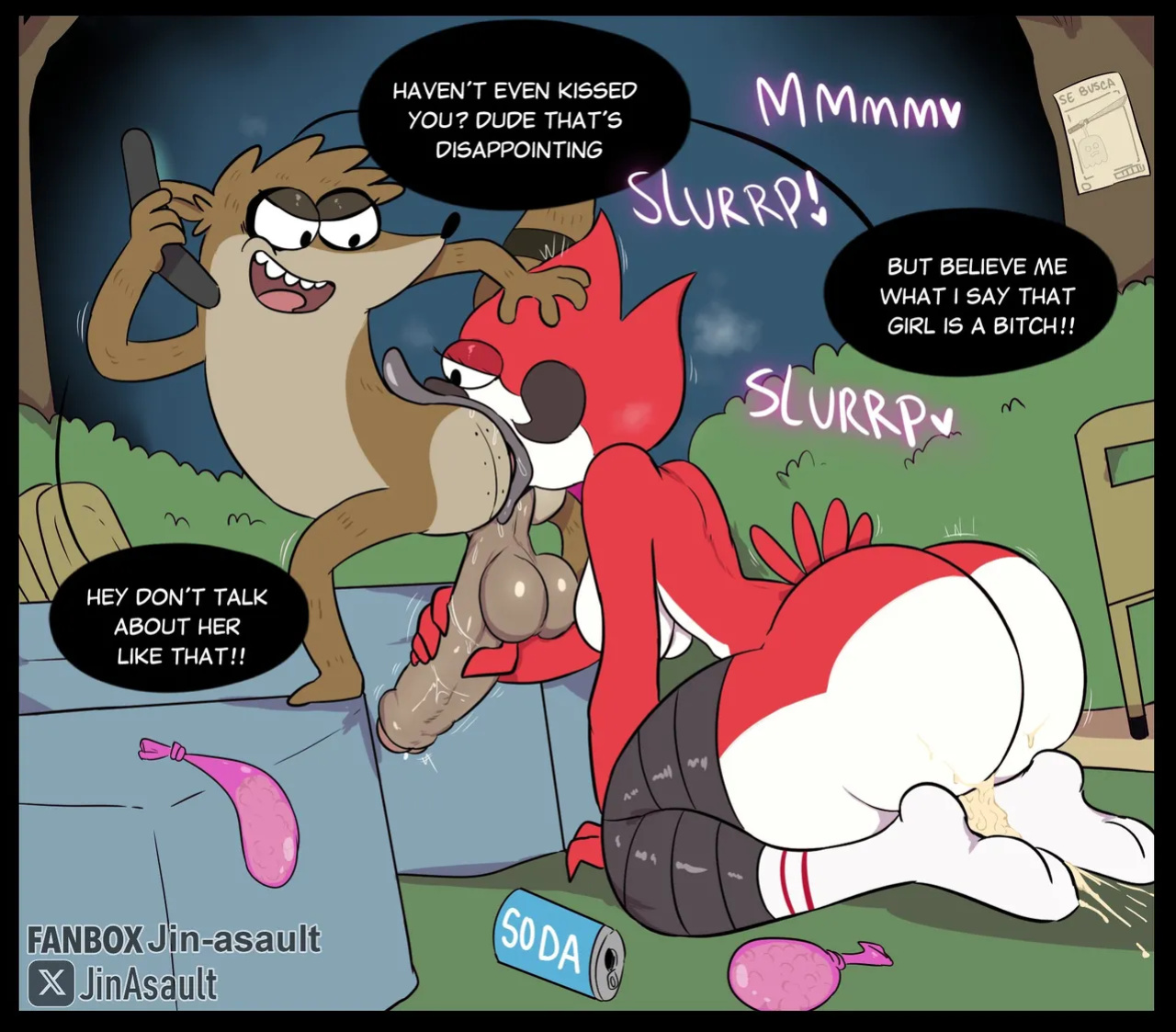 [JinAsault] Mordesimp (Regular Show)