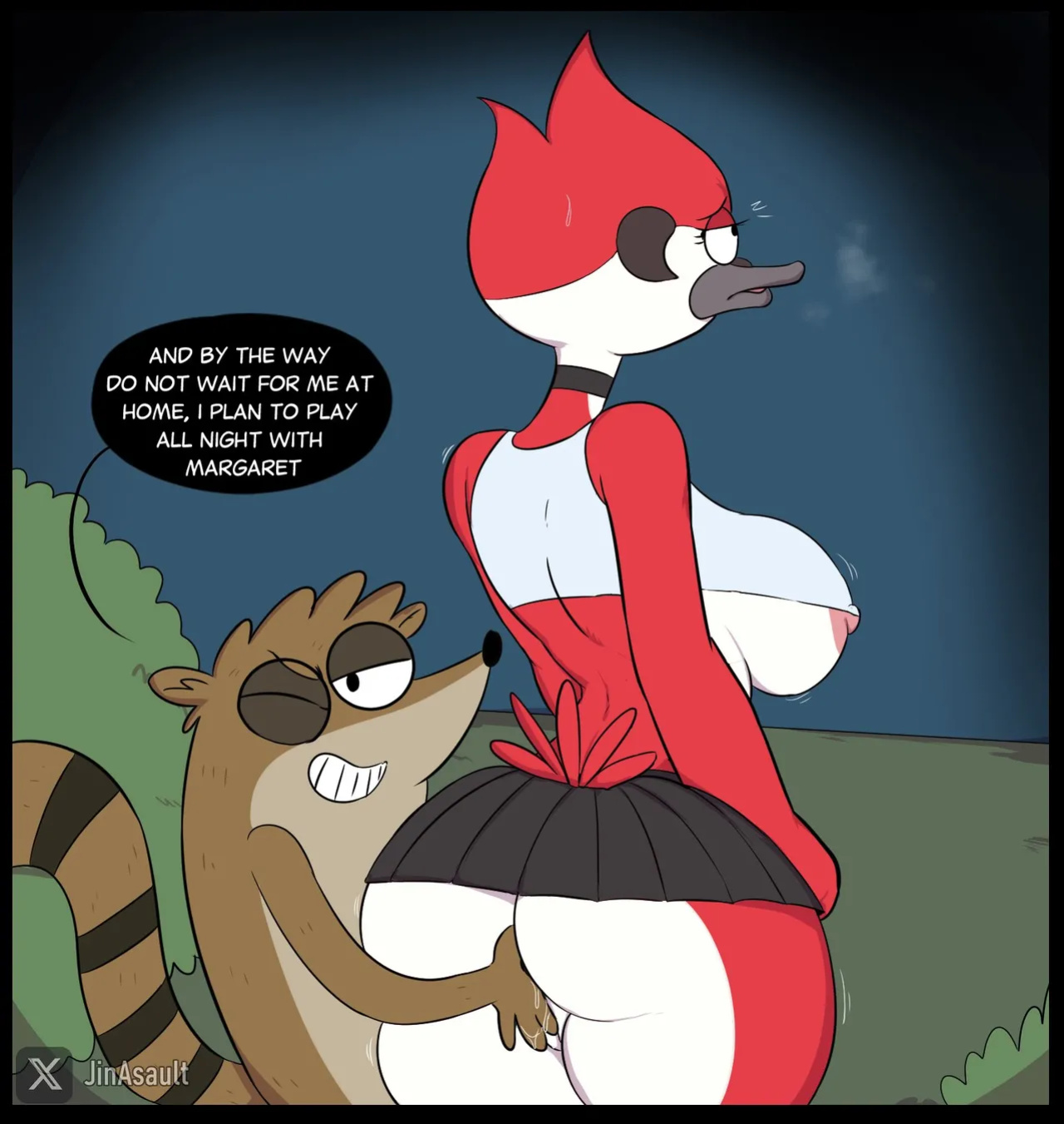 [JinAsault] Mordesimp (Regular Show)