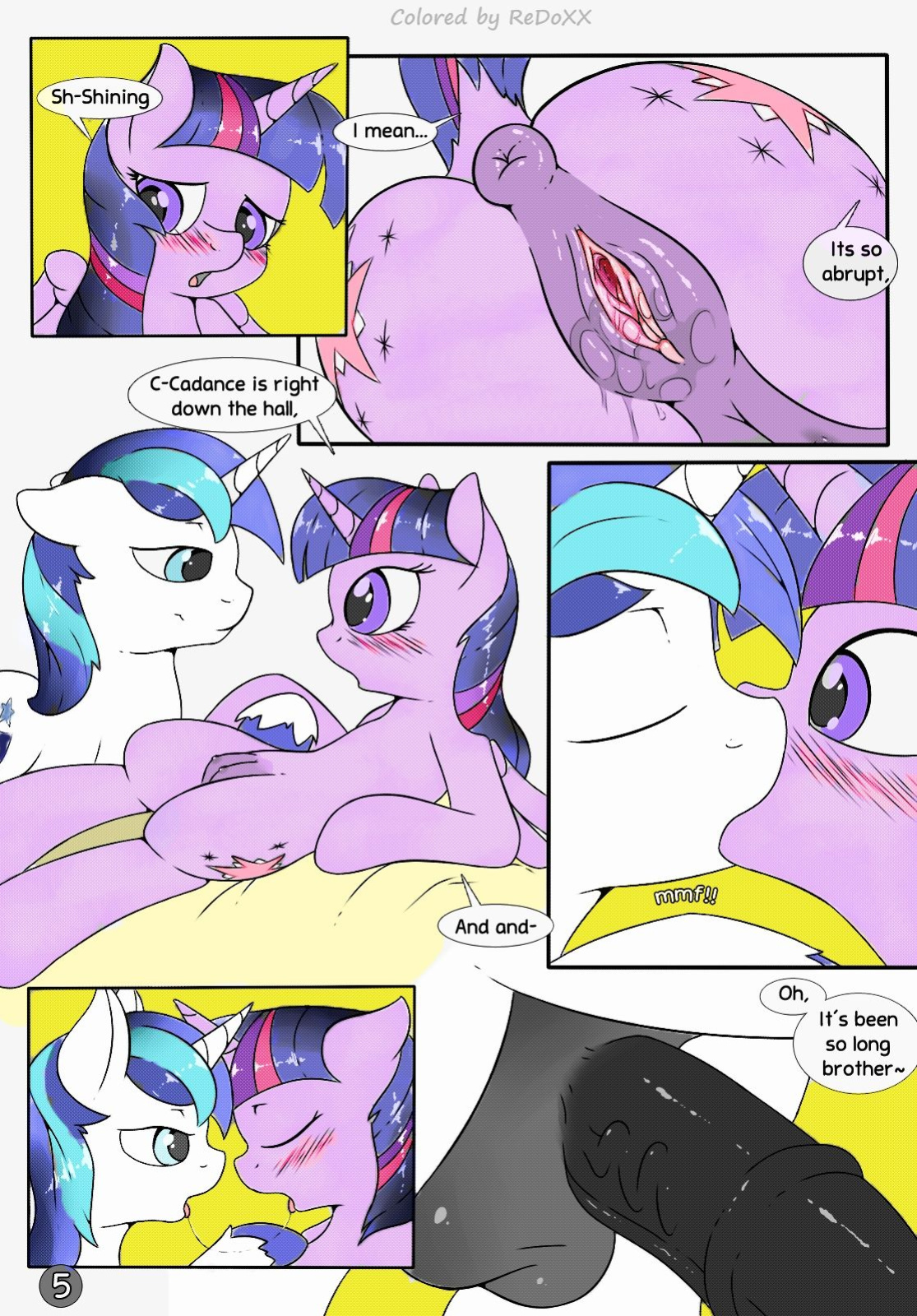 [FearingFun] Not So Relaxing Vacation (My Little Pony Friendship Is Magic)[Colorized] by ReDoXX]