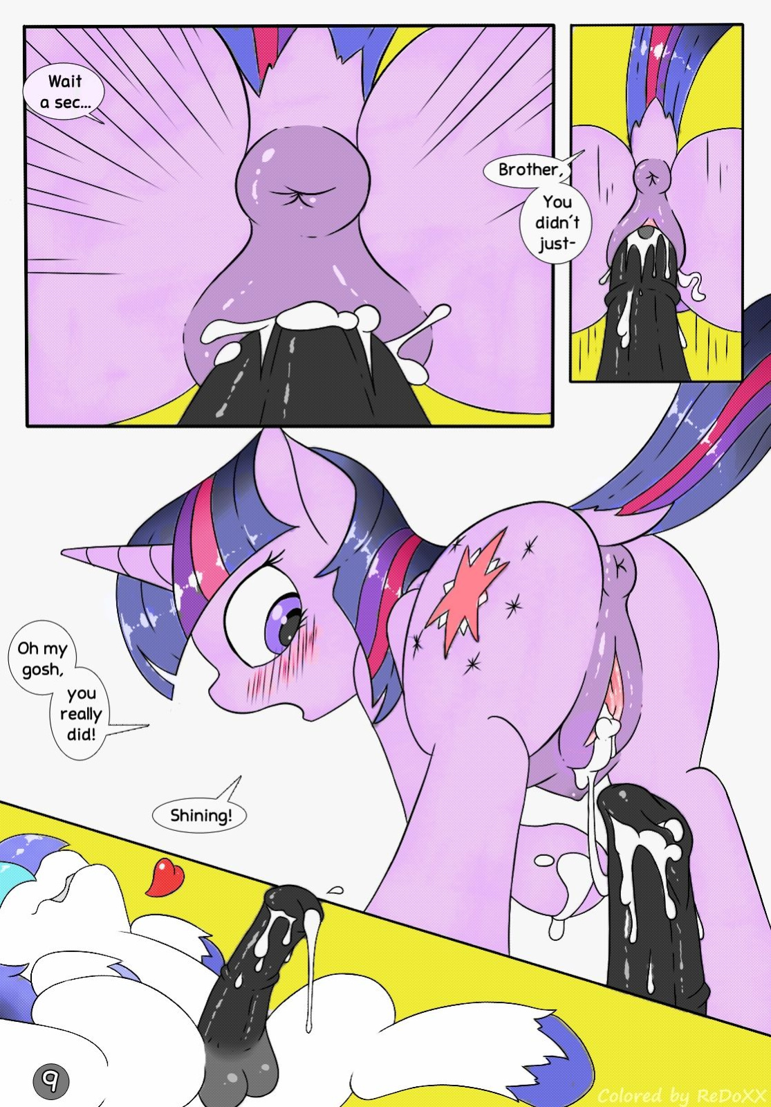 [FearingFun] Not So Relaxing Vacation (My Little Pony Friendship Is Magic)[Colorized] by ReDoXX]