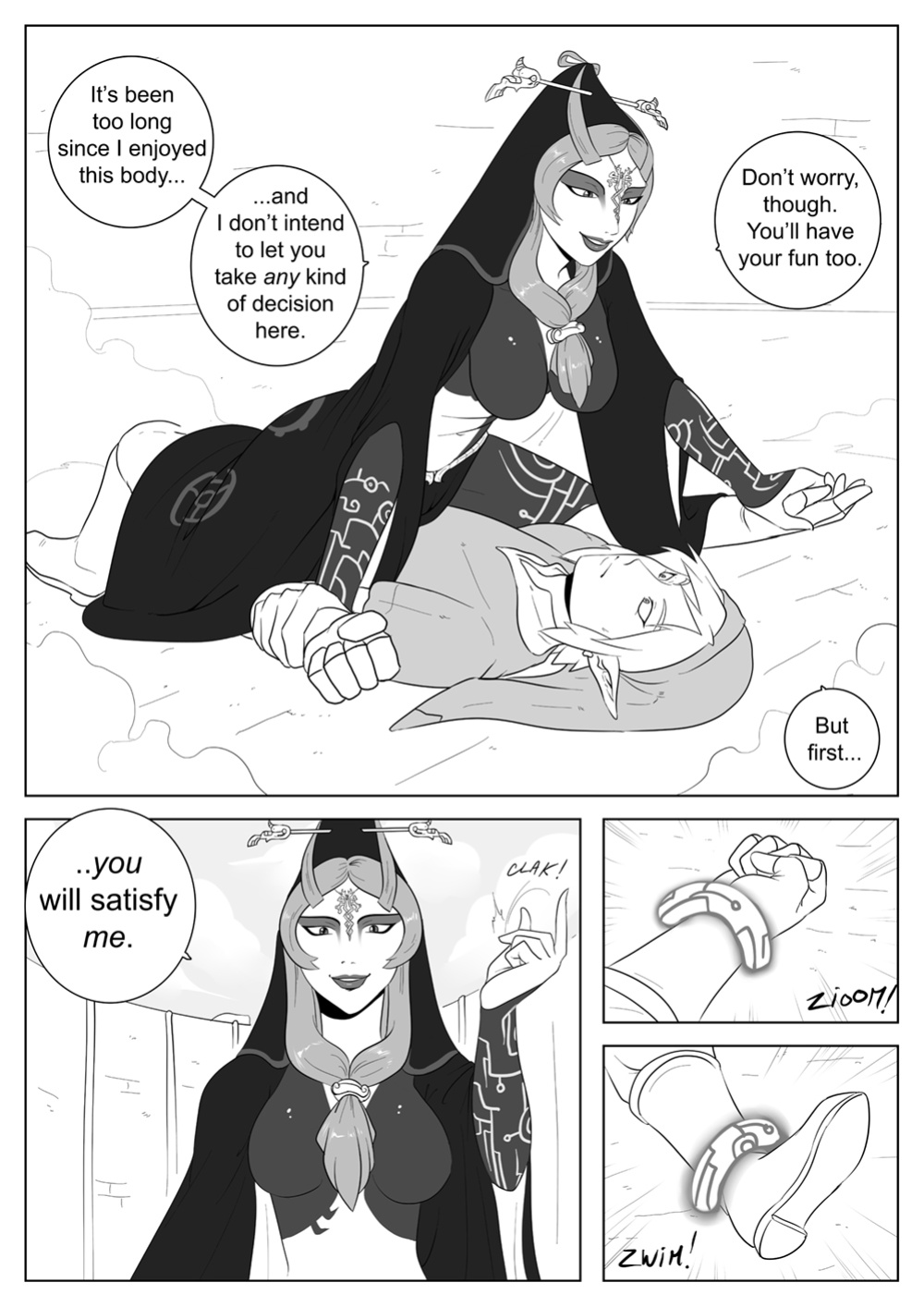 [oo_sebastian_oo] A Link Between Girl 002 : Queen Midna (The Legend of Zelda)
